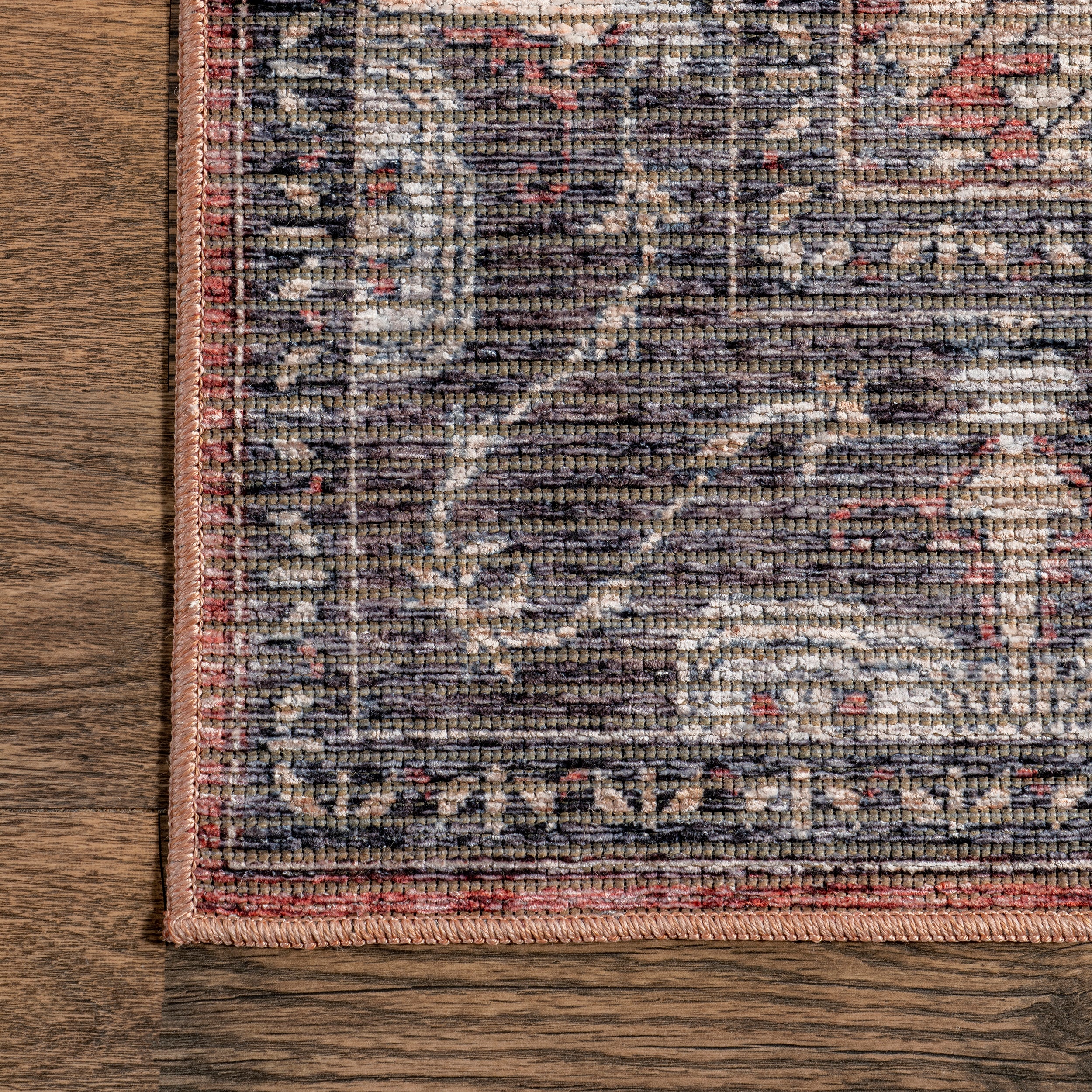 Wild Orchid Machine Washable Area Rug - Image 19