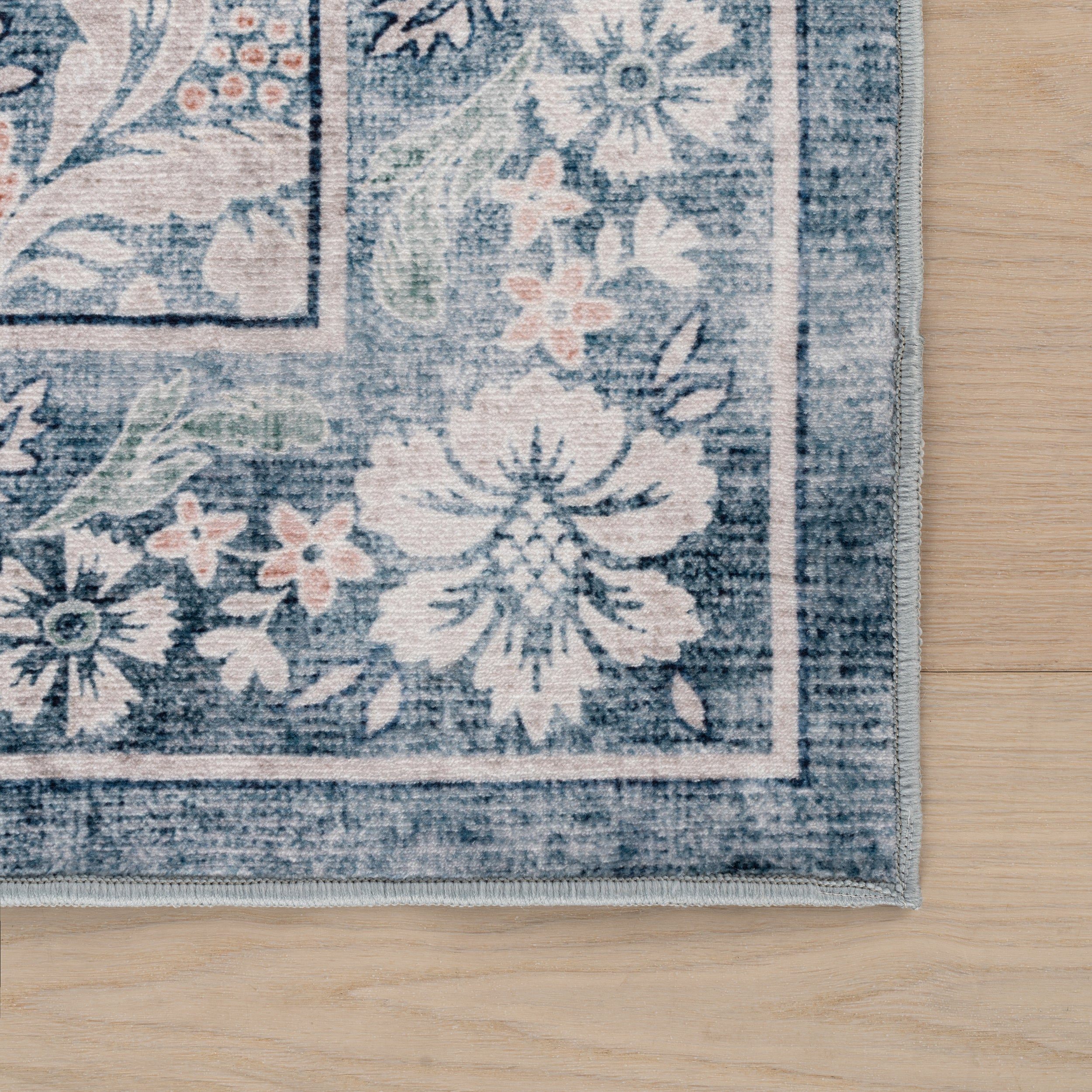 Nuloom Damora Floral & Paisley Washable Rug - Image 6