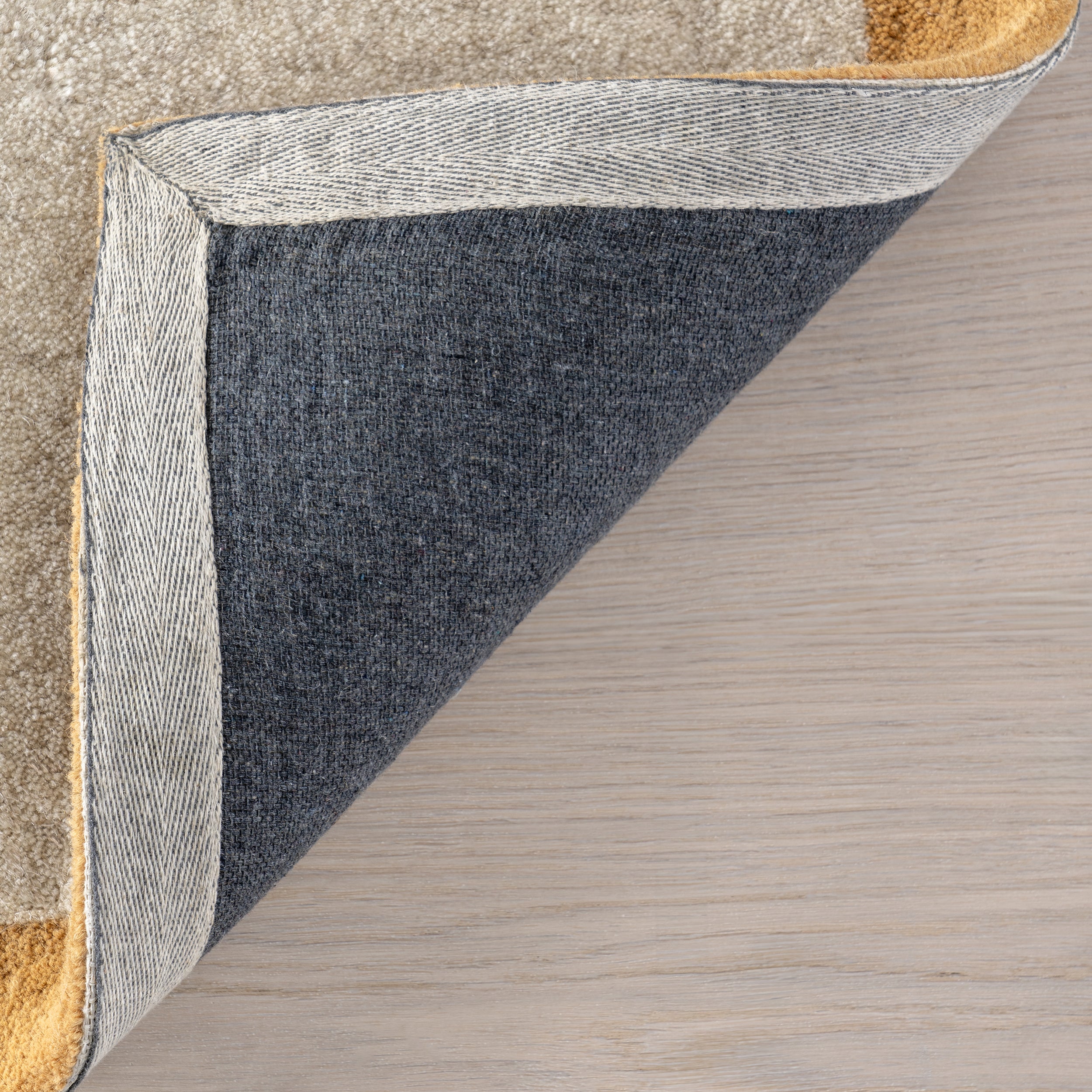 Grace Bordered Wool Area Rug - Image 8