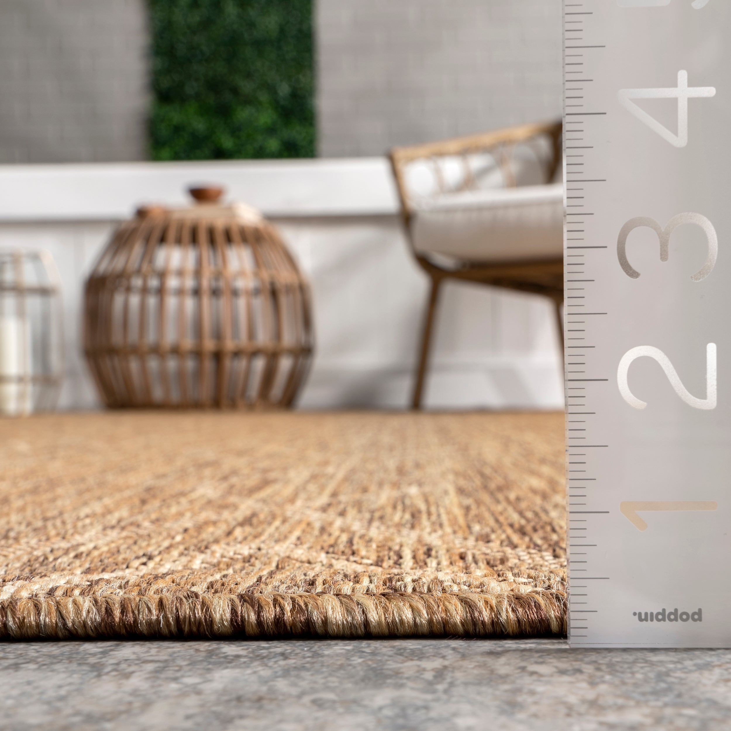 Mallie Moroccan Striped Indoor/Outdoor Area Rug - Image 12