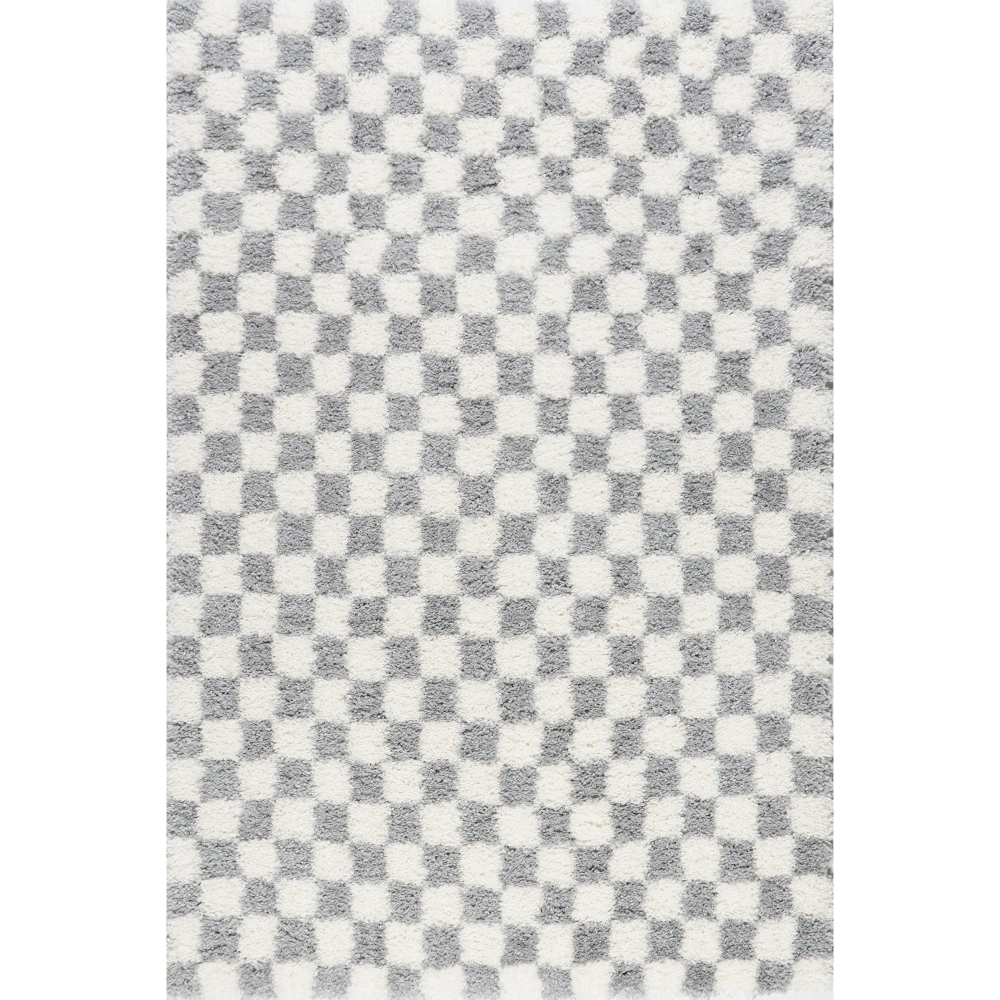 nuLOOM Adelaide Mid-Century Checkered Shag Area Rug - Image 22