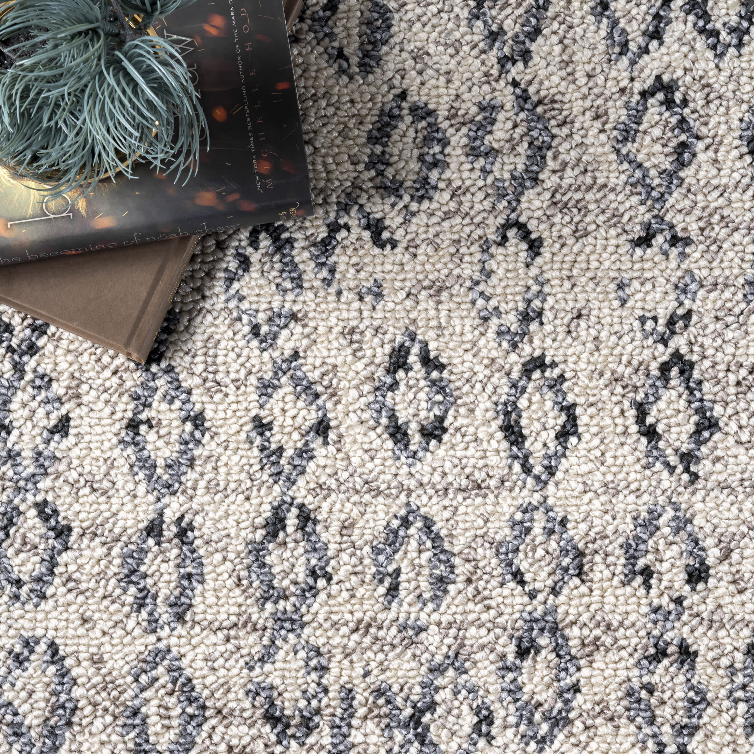 Claudia Diamond Tassel Area Rug - Image 6