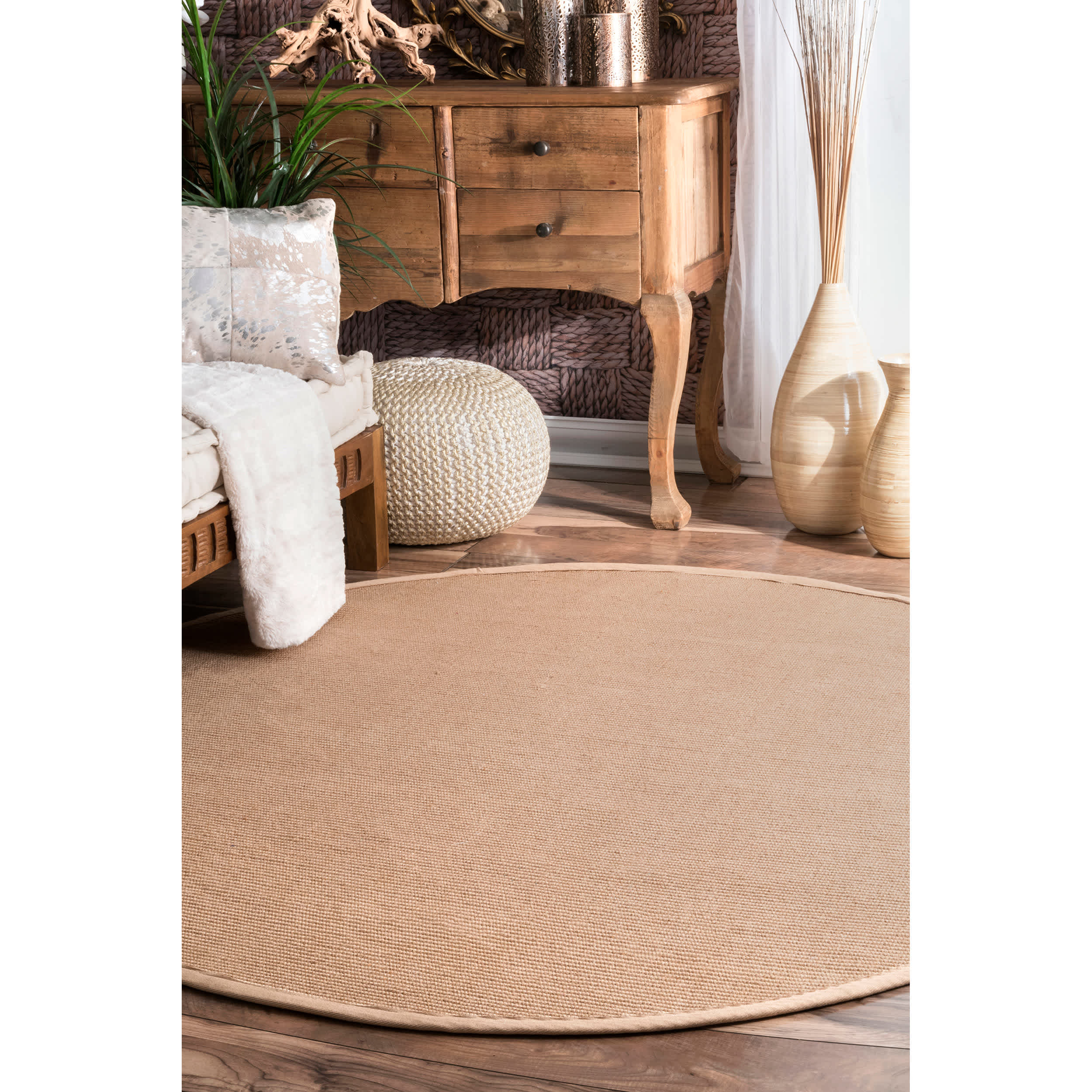 Machine Woven Laurel Jute Area Rug - Image 6