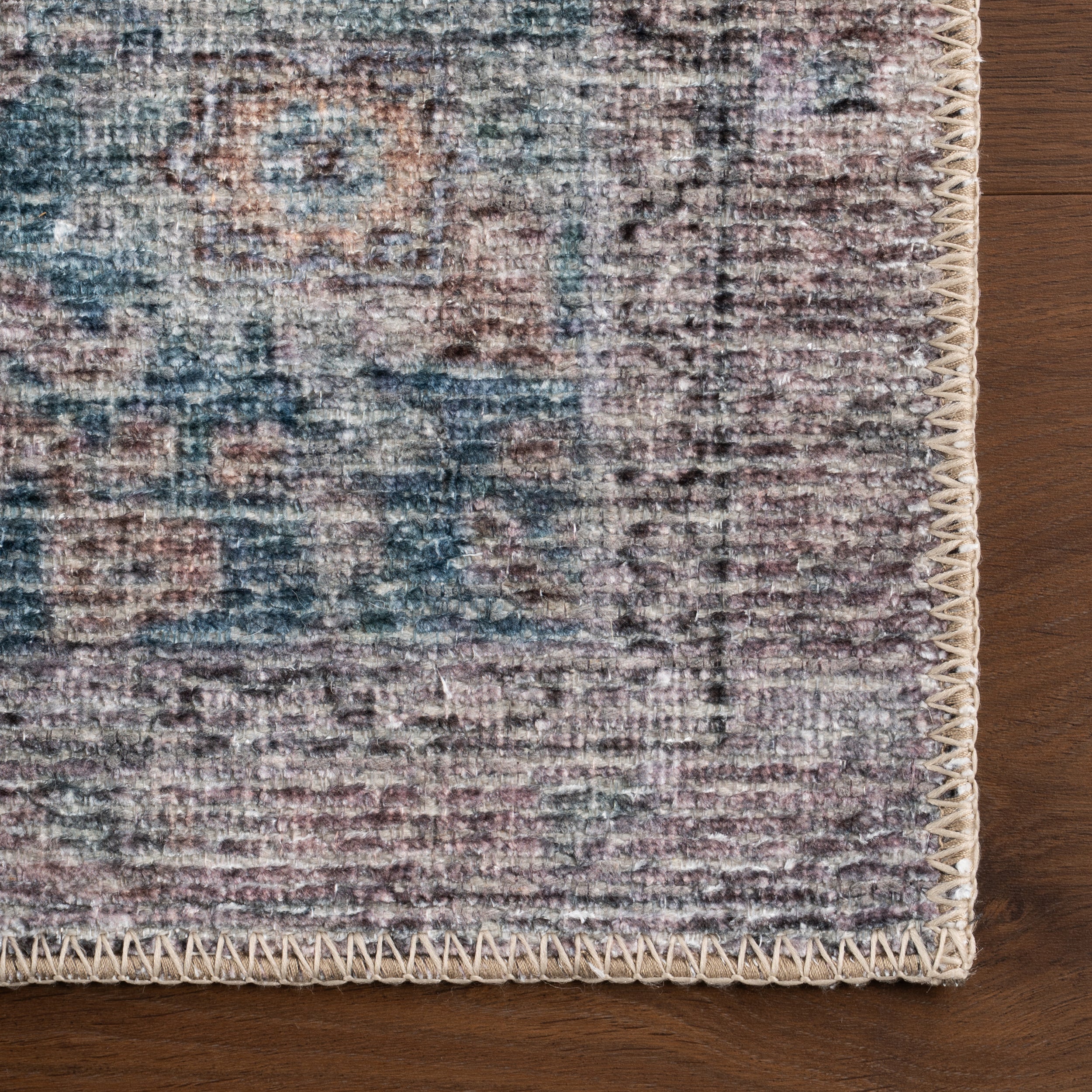 Nerissea Vintage & Distressed Washable Rug - Image 6