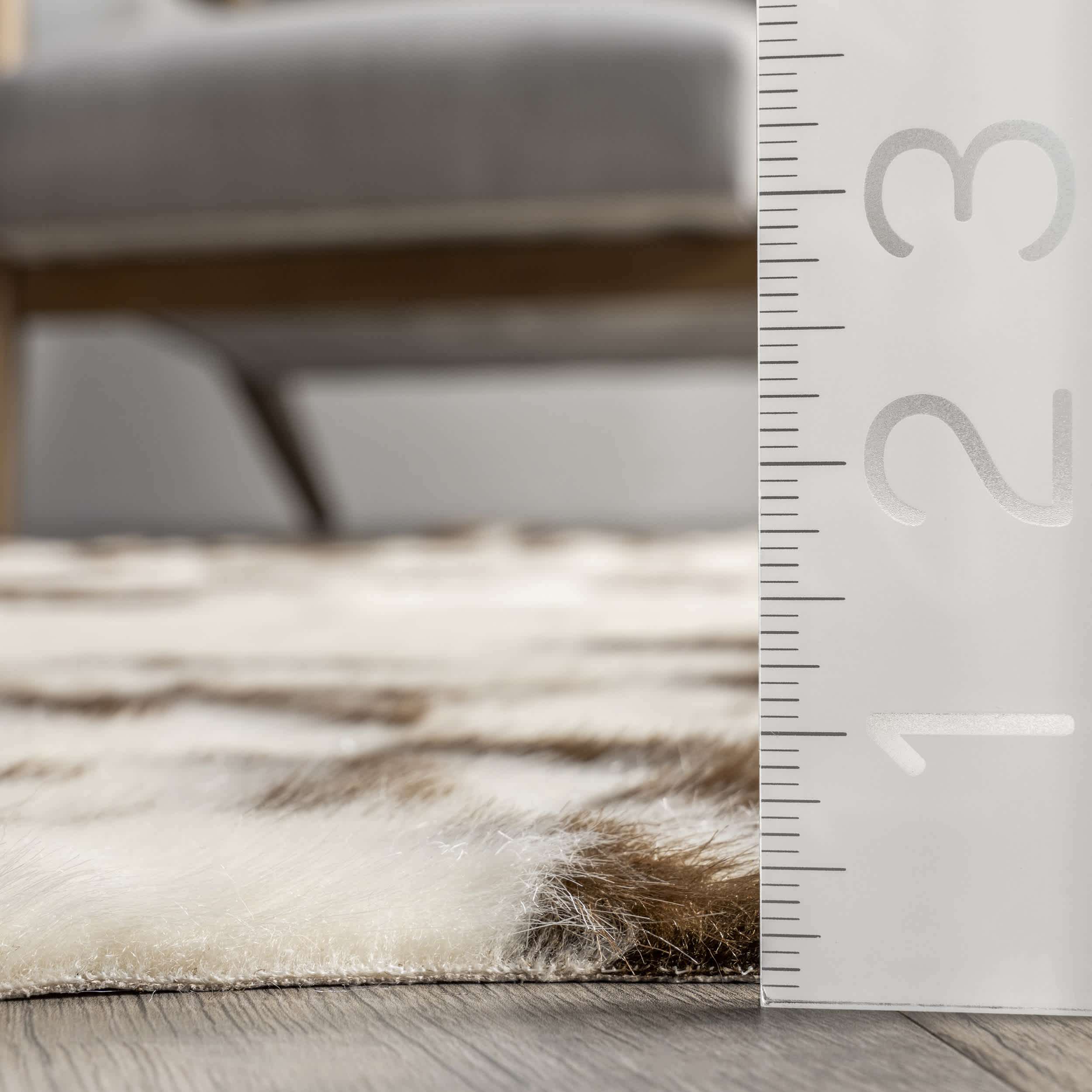 Faux Cowhide Washable Area Rug - Image 3