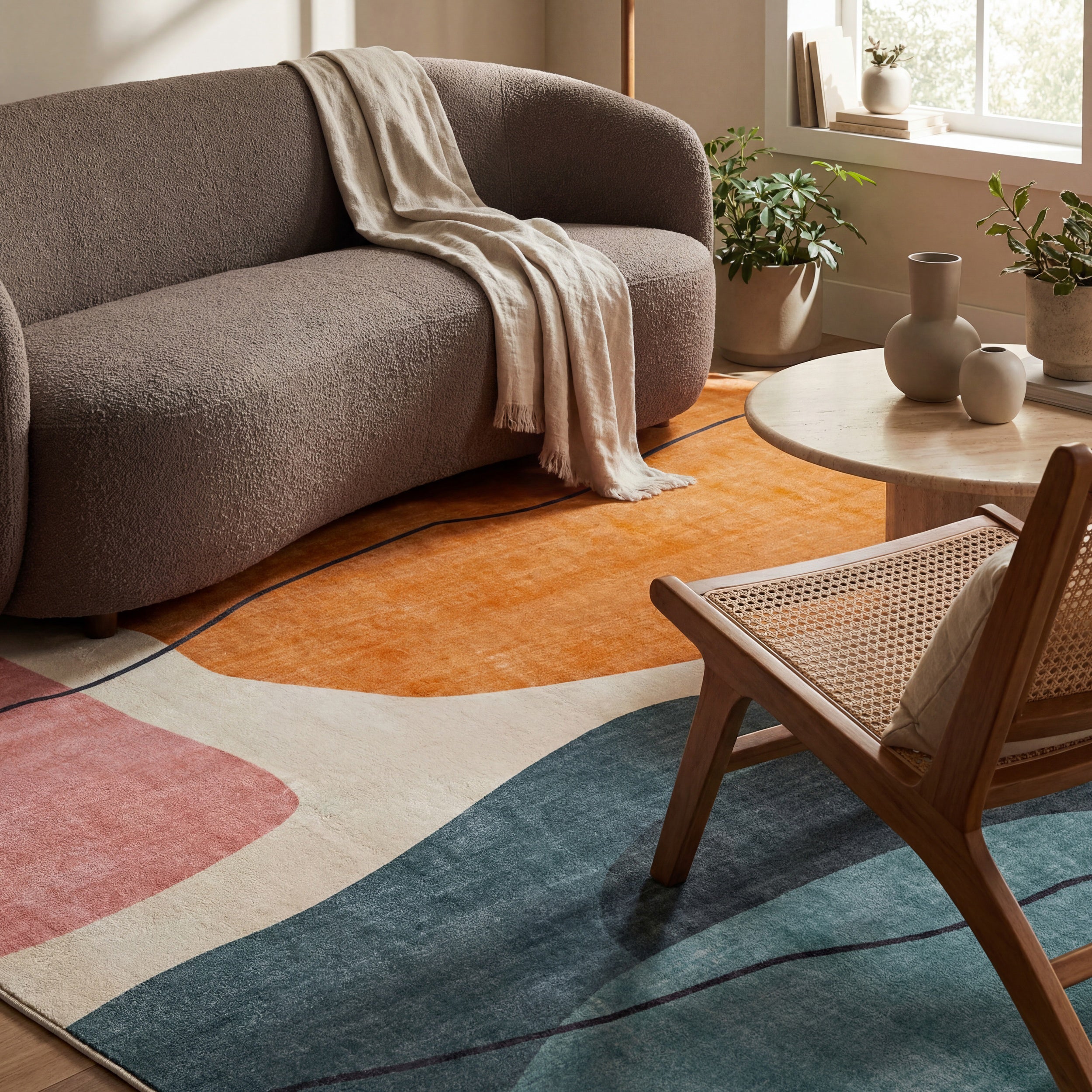 Nuloom Novessa Abstract Washable Rug - Image 9