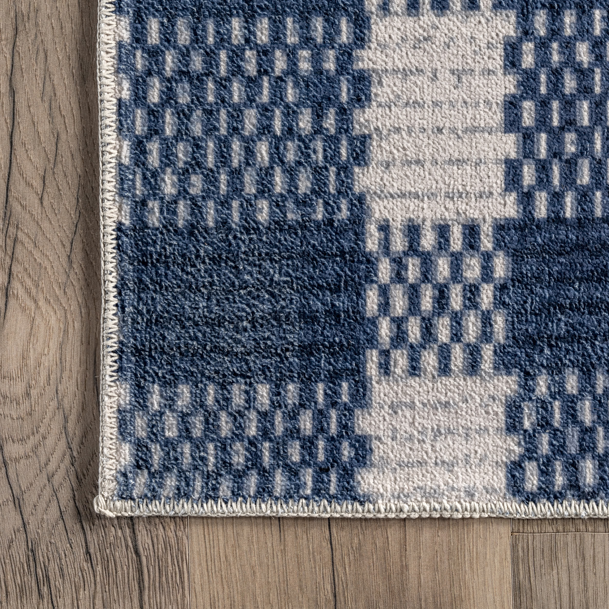 Tartan Plaid Washable Area Rug - Image 5