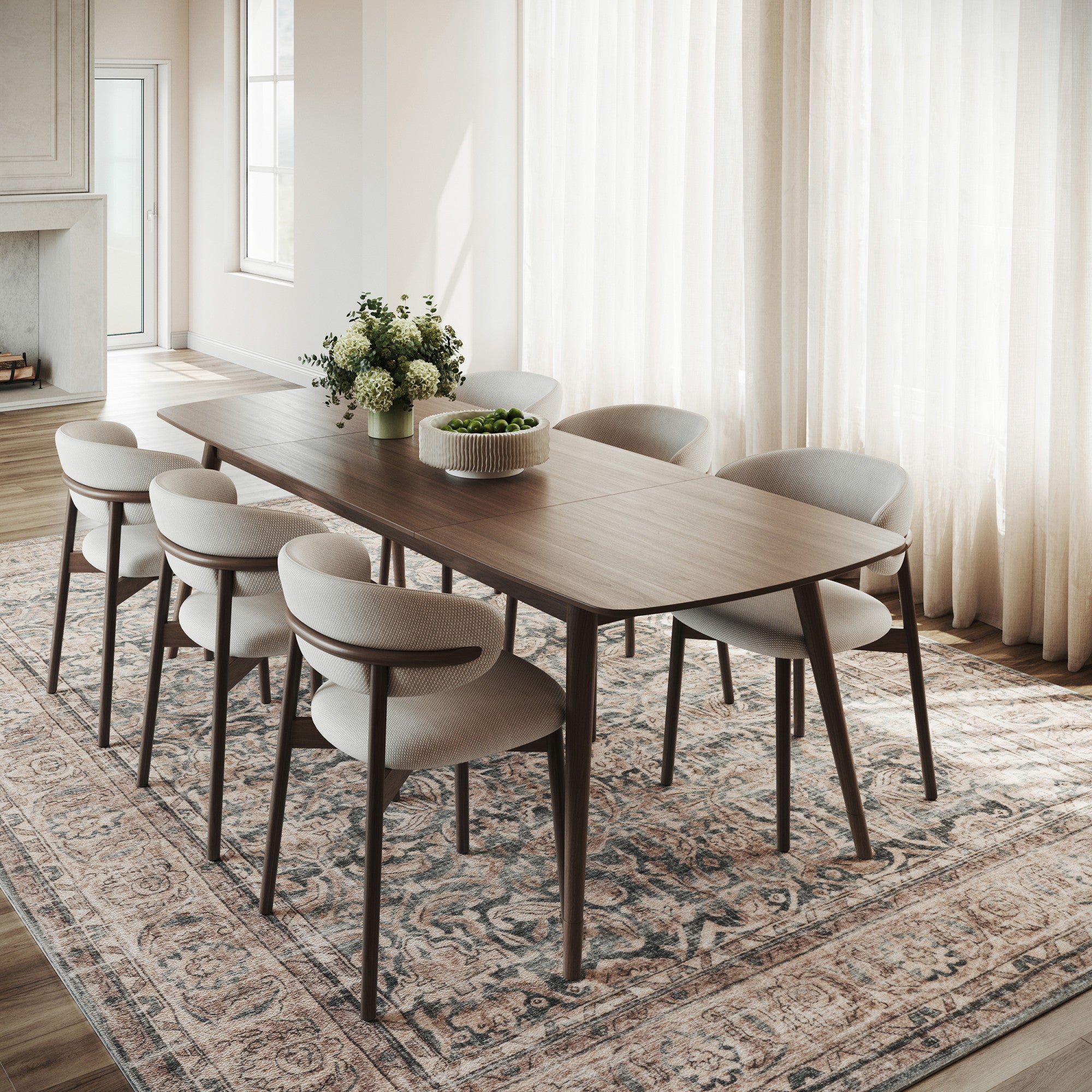 Nuloom Luned Bordered Traditional Washable Area Rug - Image 2