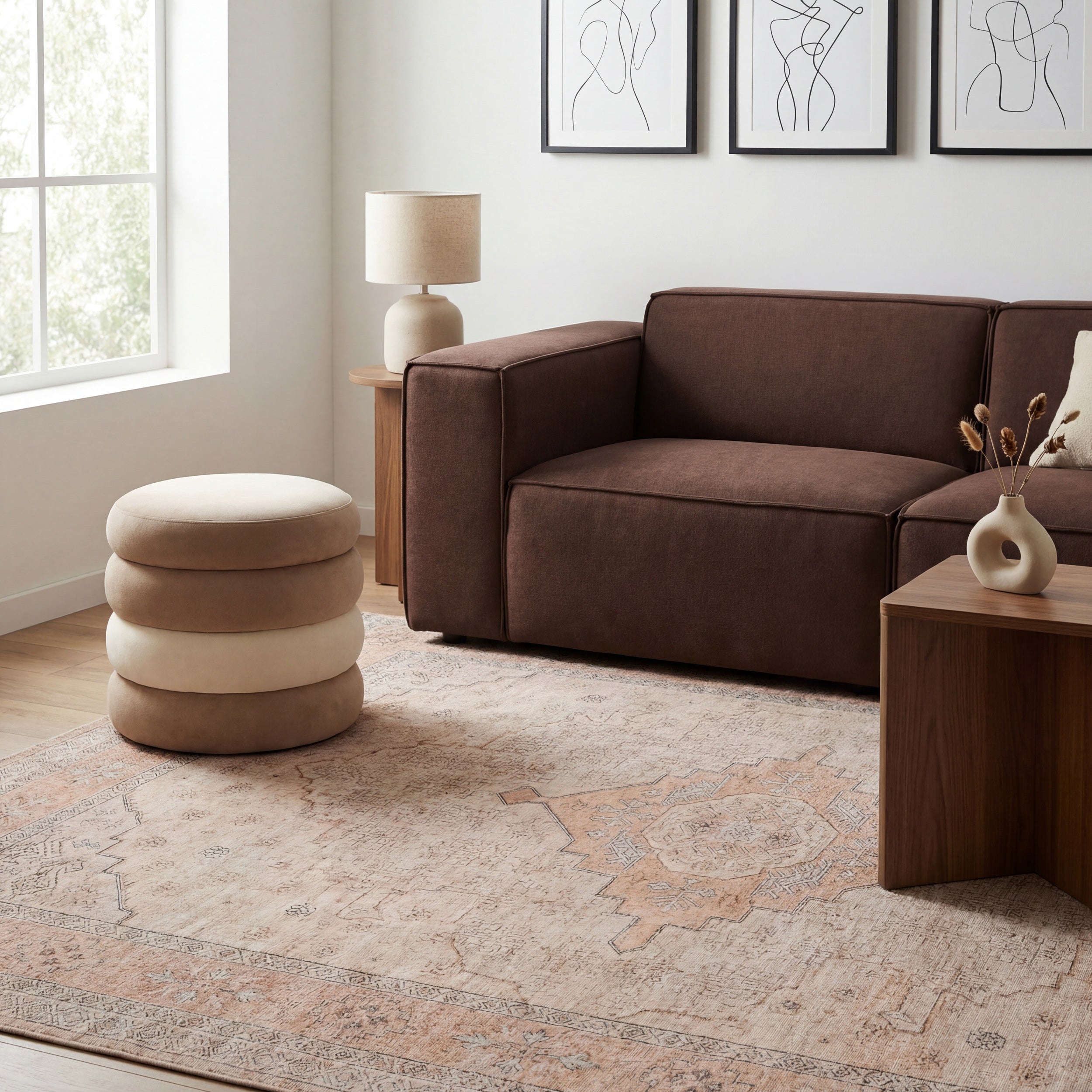 Nuloom Frisselle Medallion Washable Rug - Image 9