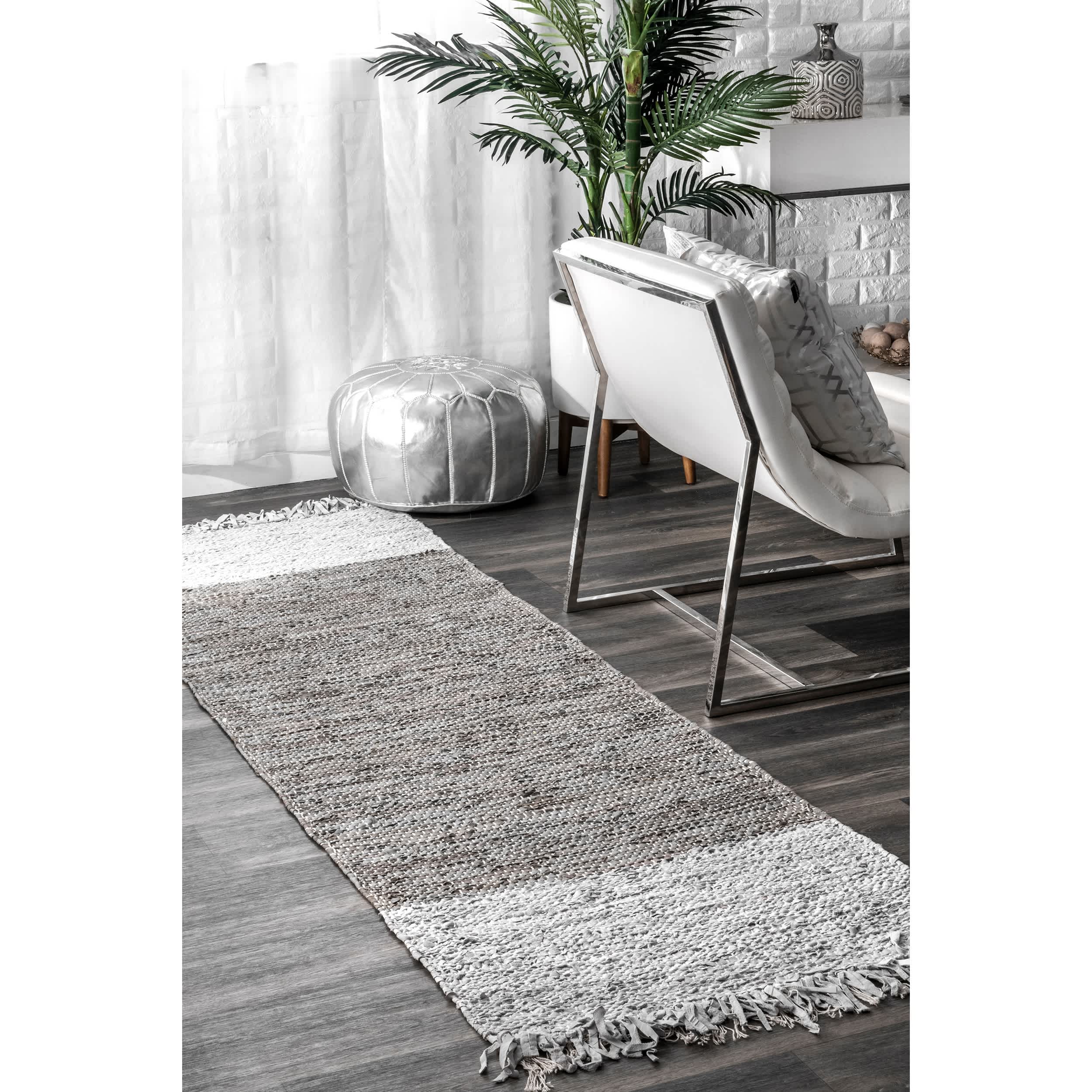 Handmade Otha Tassel Rug - Image 10