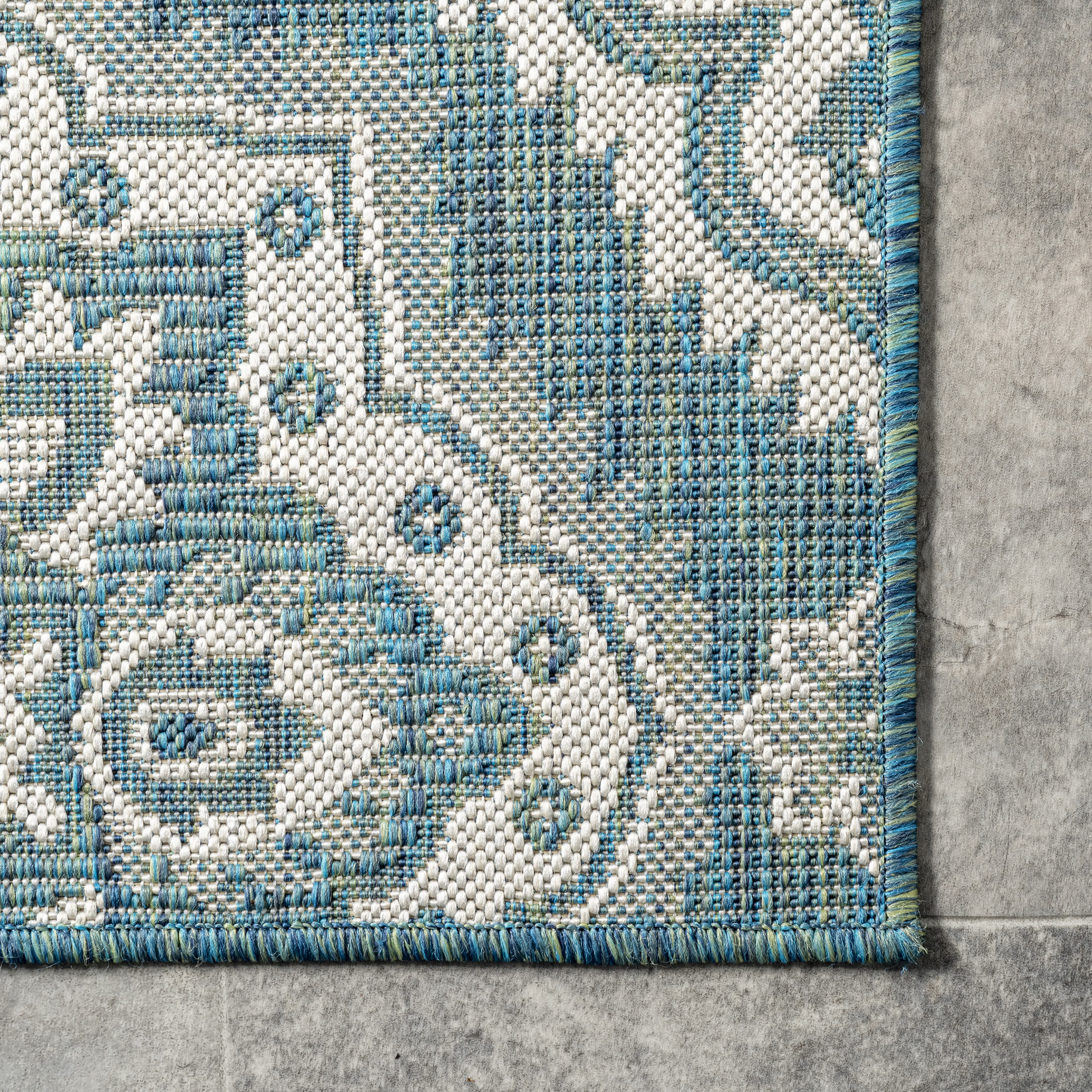 Arna Floral Indoor/Outdoor Area Rug - Image 5