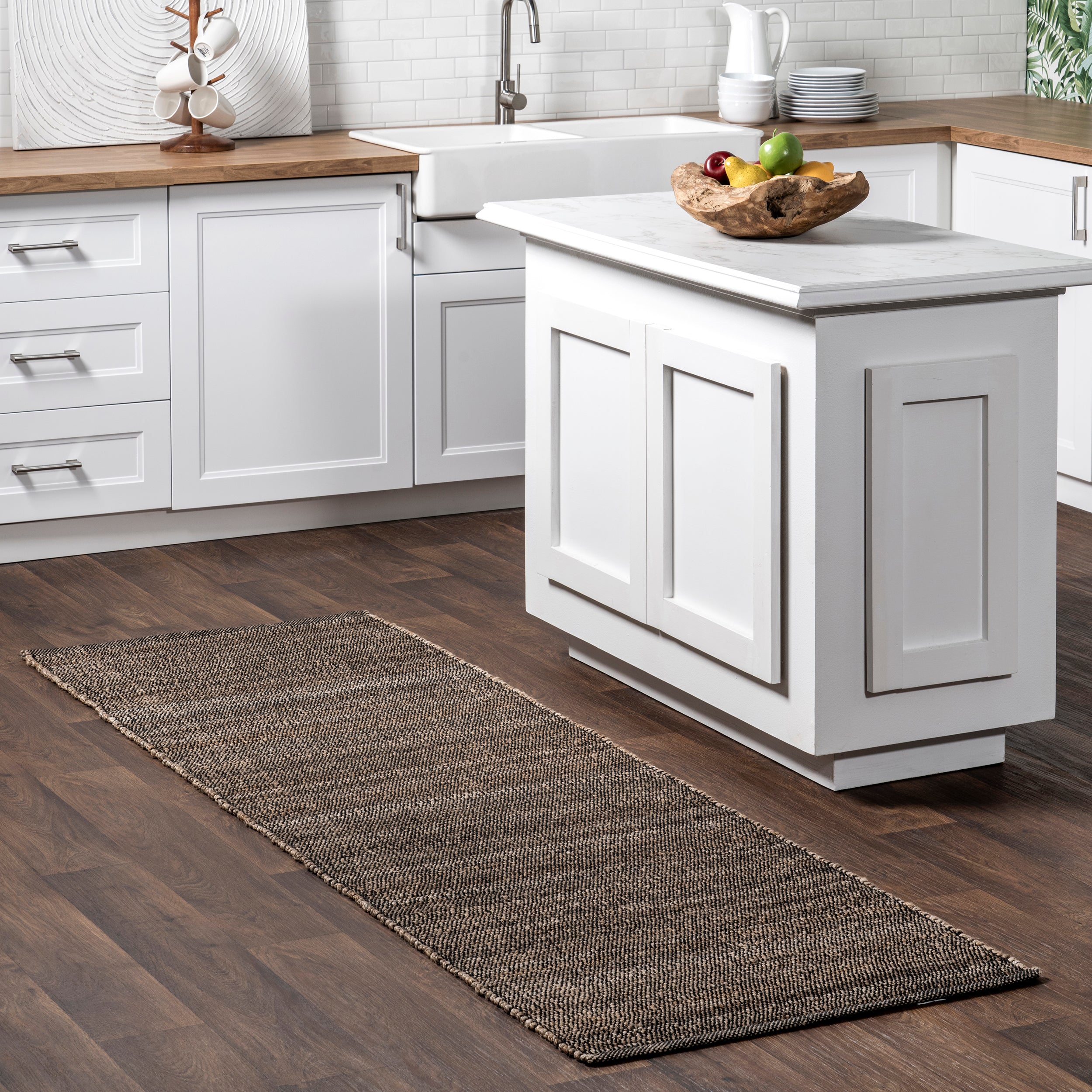 Elfriede Farmhouse Jute Blend Area Rug - Image 30