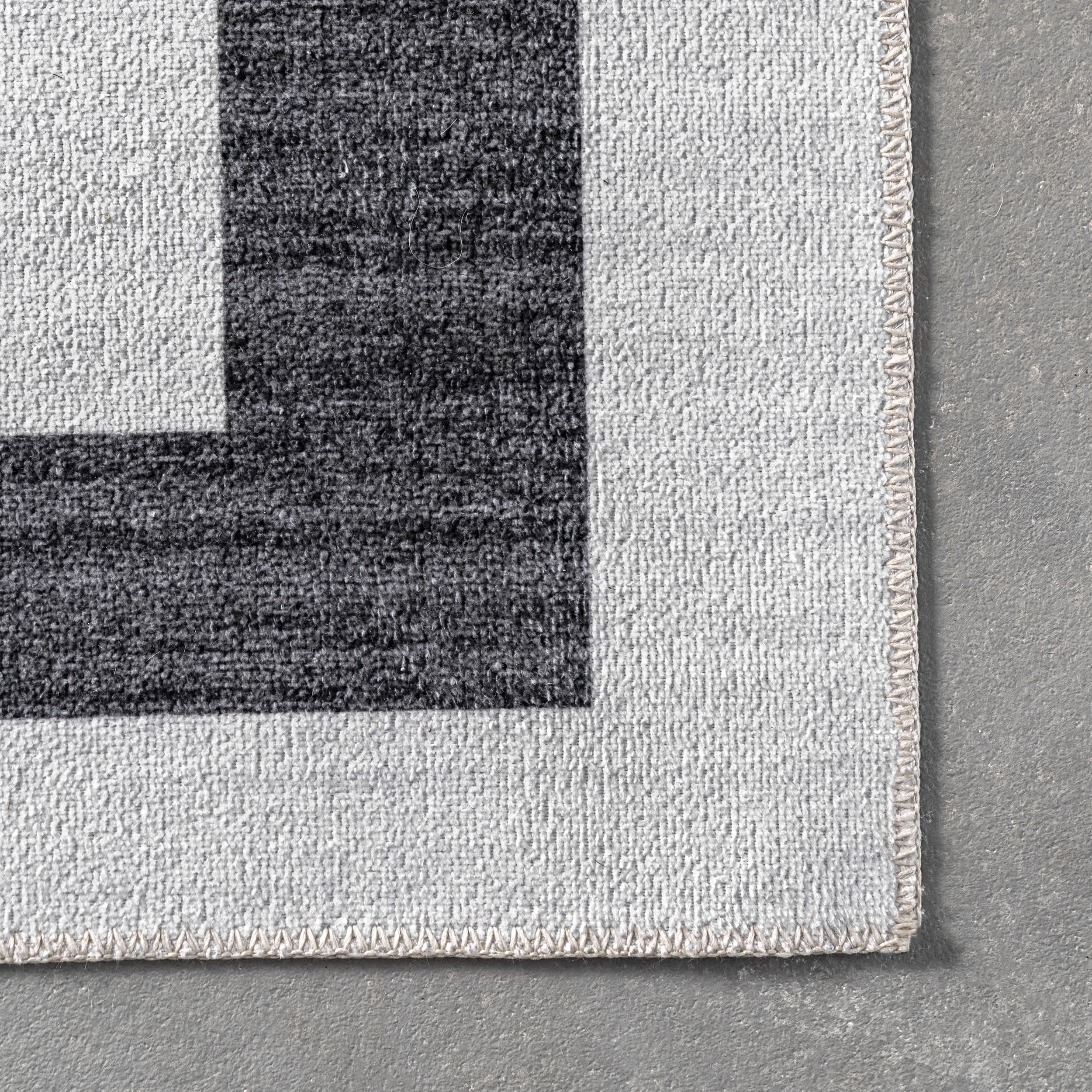 Sharri Modern Striped Machine Washable Area Rug - Image 5
