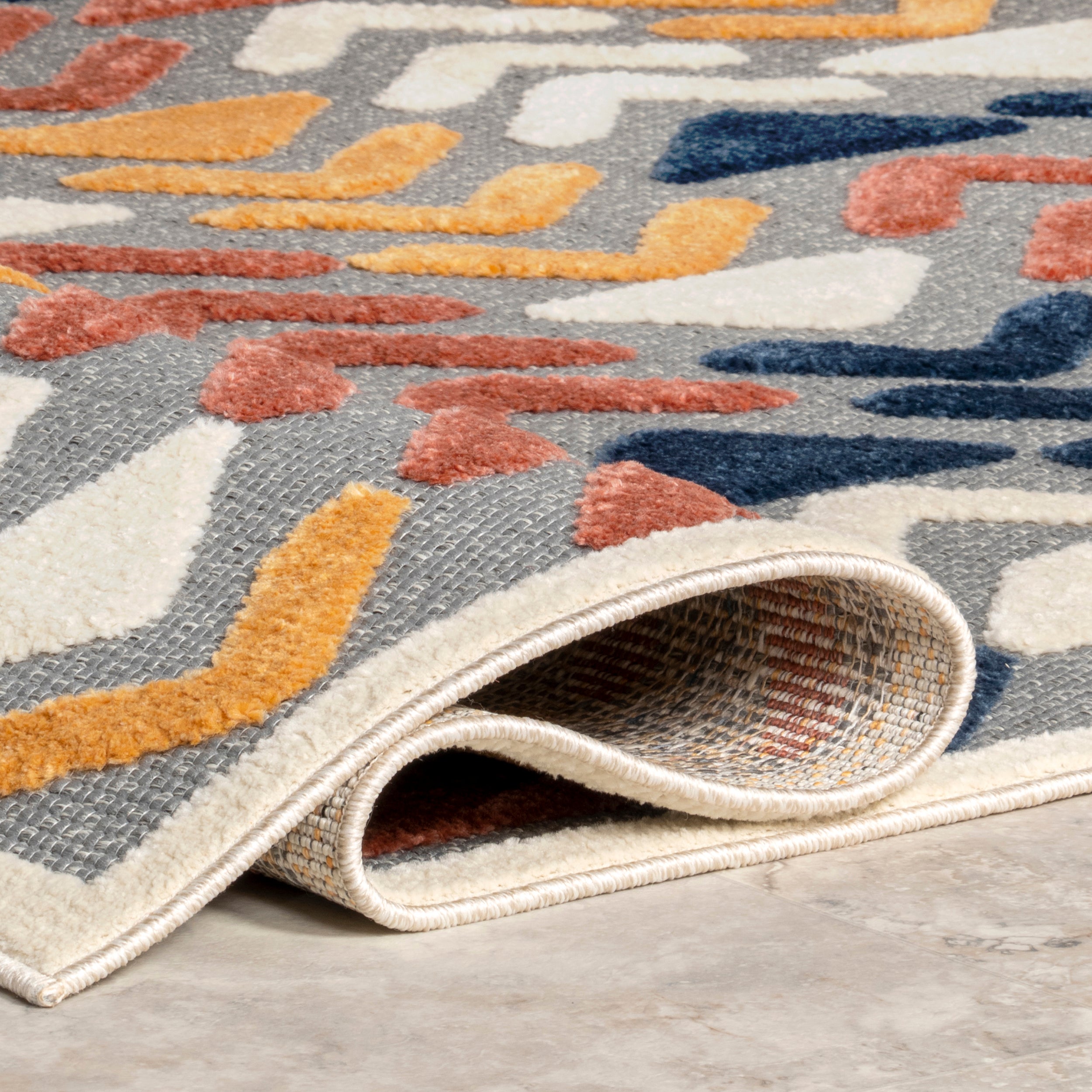 Logan Reverse Arrows Indoor/Outdoor Area rug - Image 4