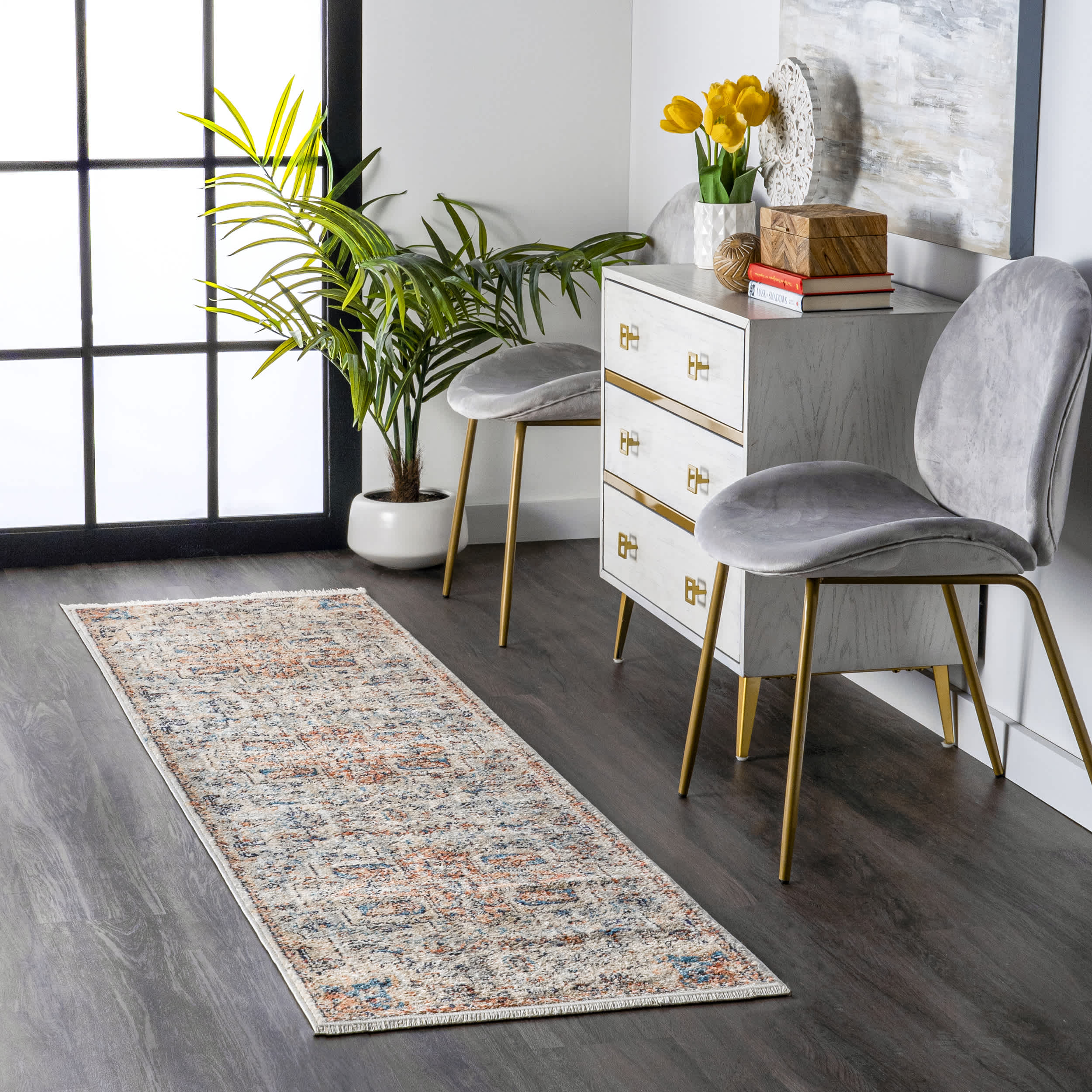 Janessa Croix Medallion Area Rug - Image 9