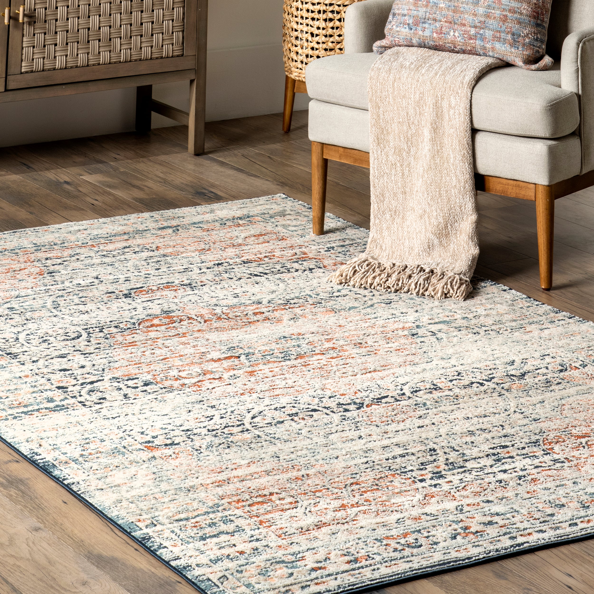 Adamina Vintage Persian Area Rug - Image 9
