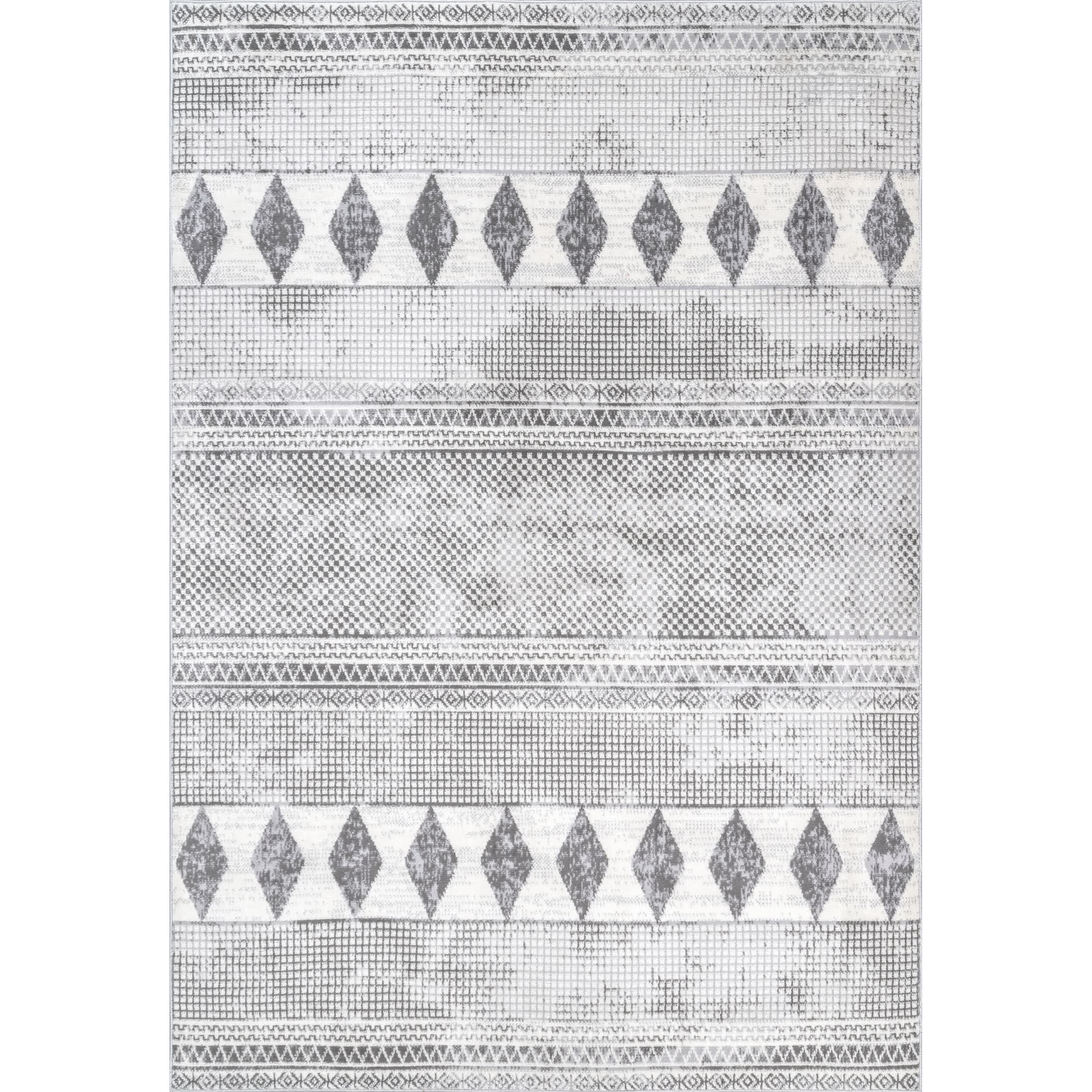 Harper Mosaic Tribal Stripes Area Rug