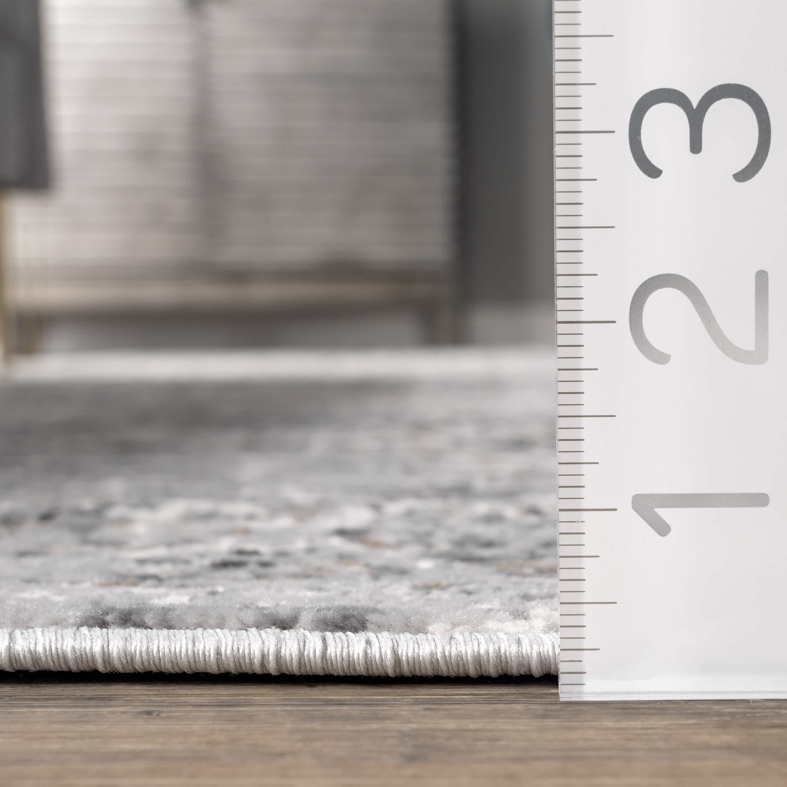 Lola Distressed Medallion Area Rug - Image 3