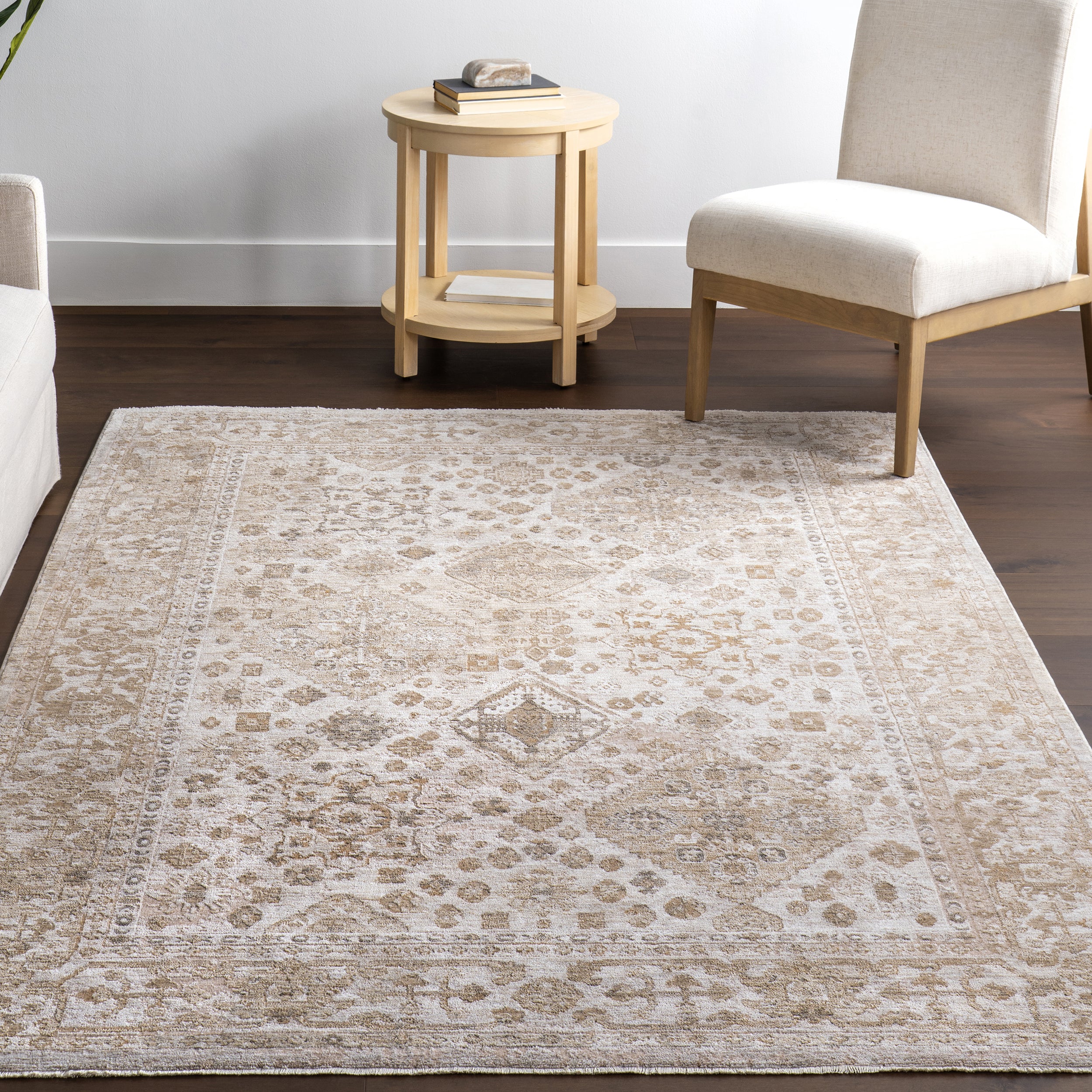 Klyah Medallion Fringe Area Rug - Image 9
