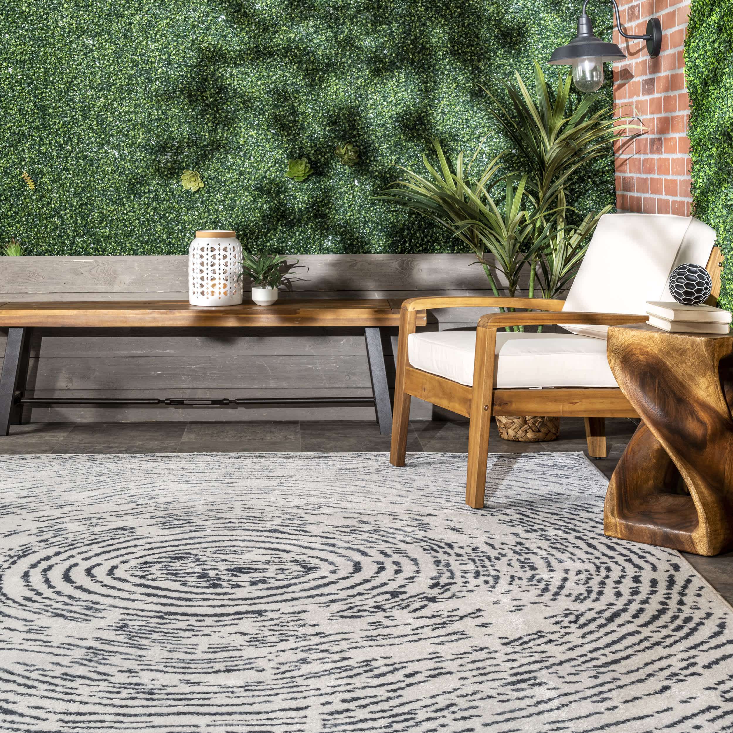 Antonella Modern Abstract Maze Area Rug - Image 8