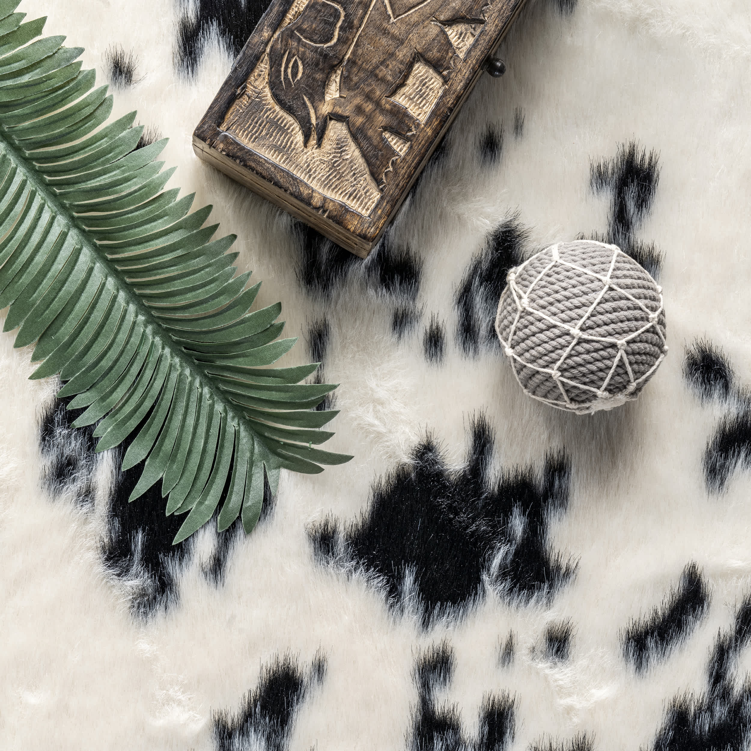 Faux Cowhide Washable Area Rug - Image 25