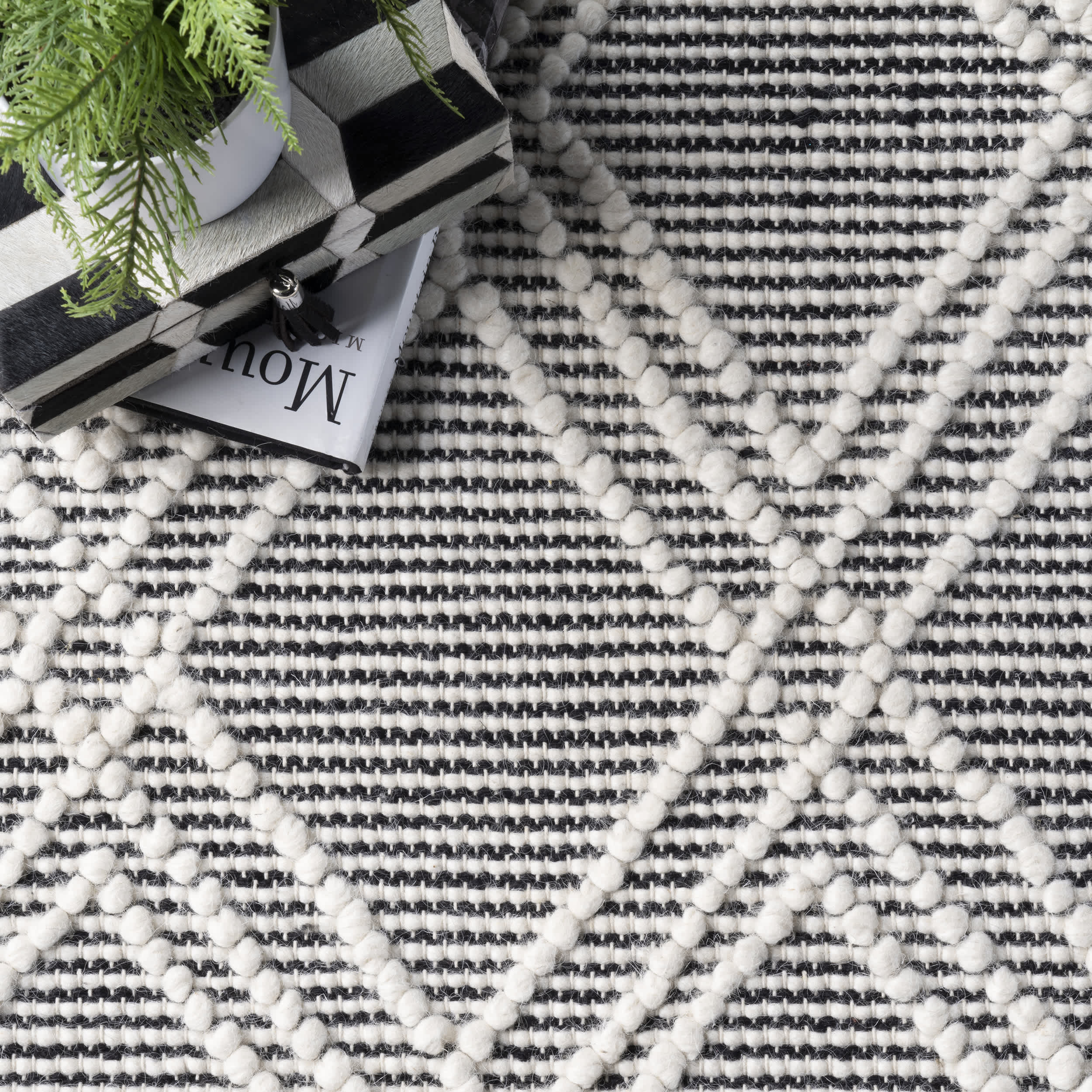 Contemporary Trellis Natti Area Rug - Image 6