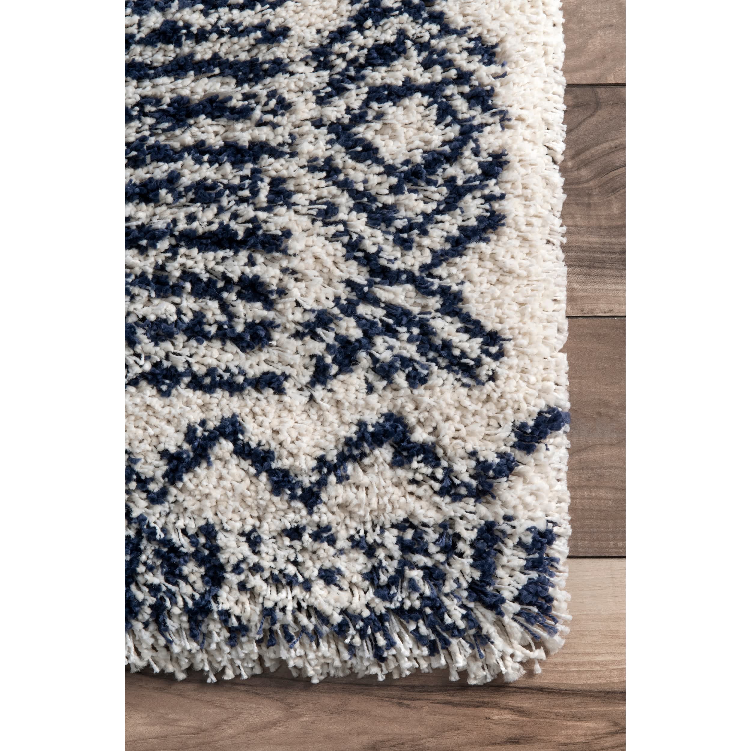 Hurley Tribal Shaggy Area Rug - Image 13