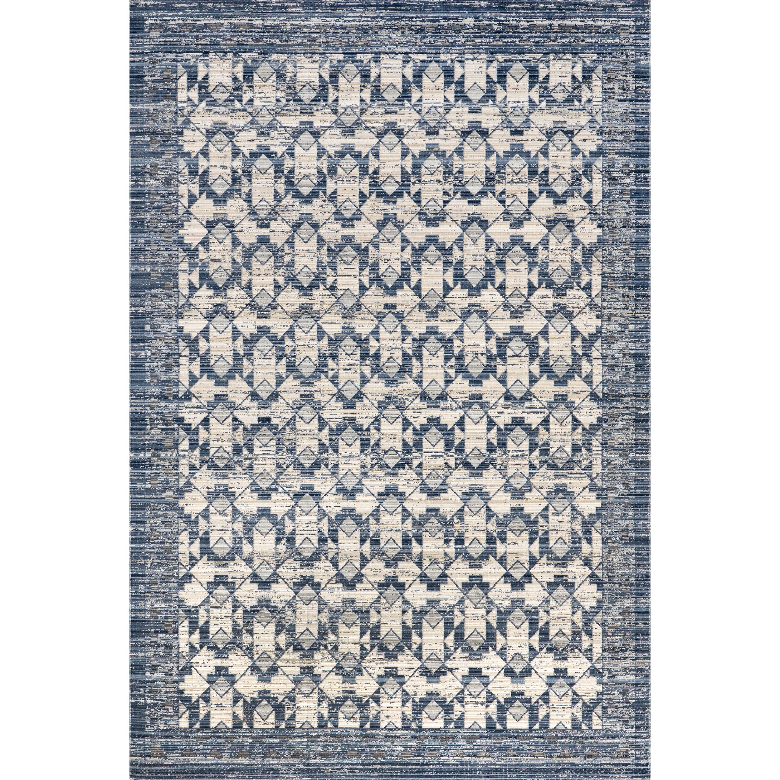 Chaya Geometric Machine Washable Indoor/Outdoor Area Rug