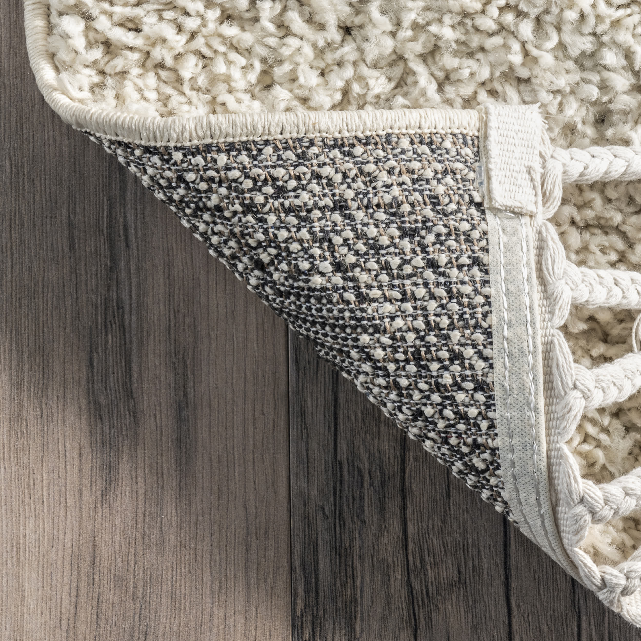 Fatima Cross Cozy Shag Tassel Area Rug - Image 7