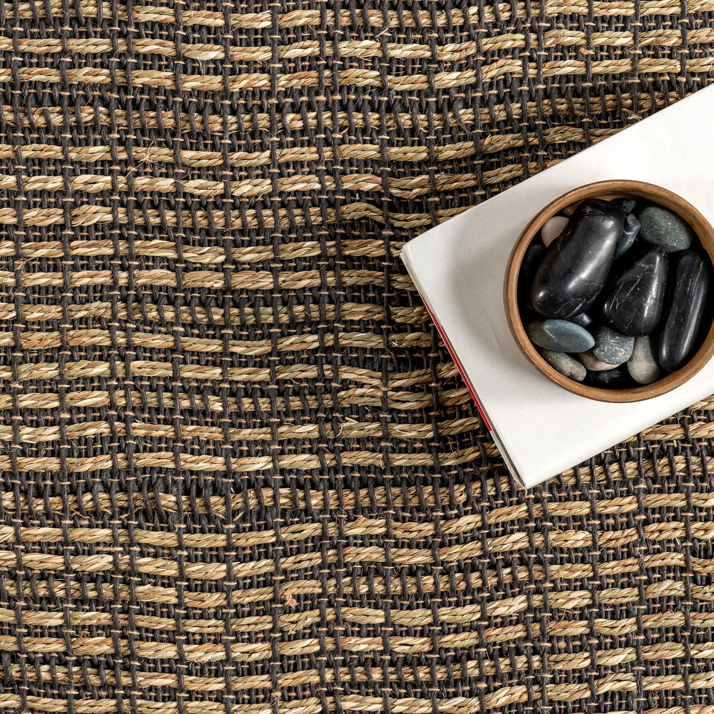 Armani Geometric Seagrass Area Rug - Image 6