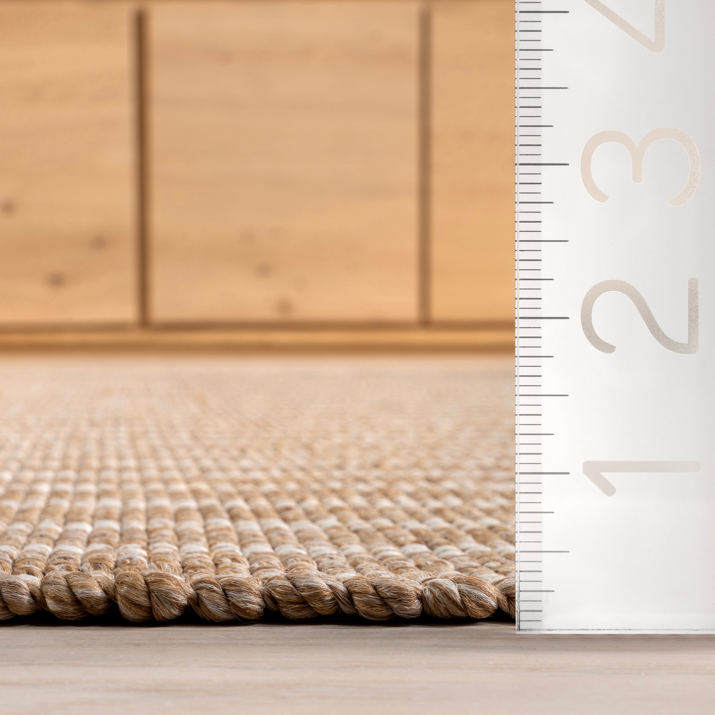 Alia Striped Faux Jute Indoor/Outdoor Area Rug - Image 3