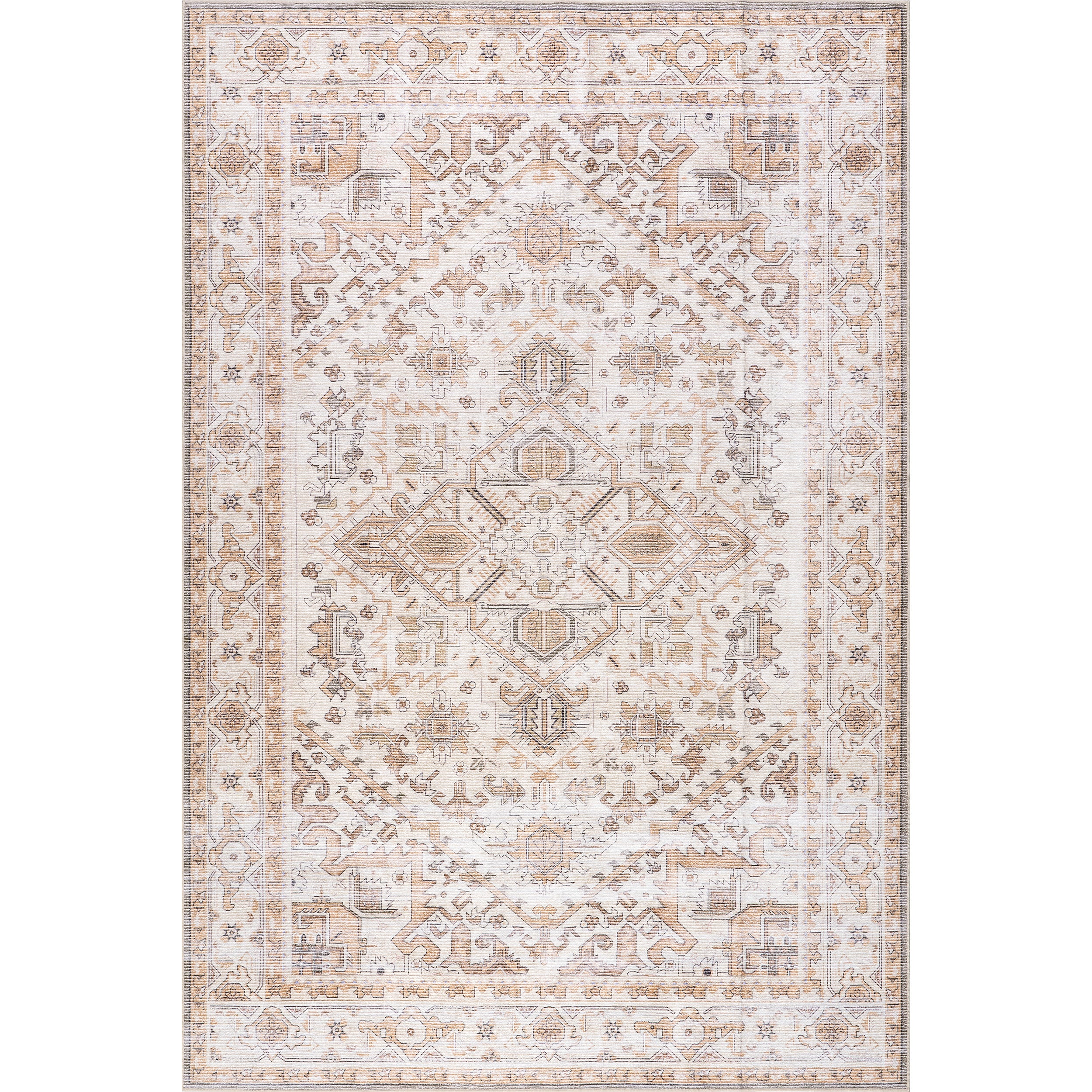 Kaleen Medallion Spill Proof Machine Washable Area Rug - Image 10
