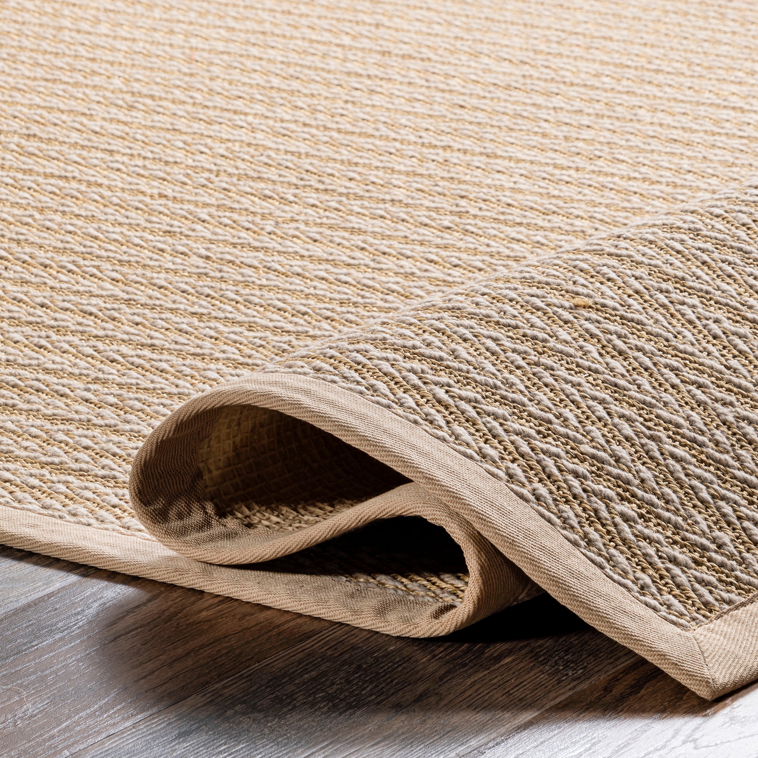 Katica Casual Recycled Sisal Blend Area Rug - Image 4