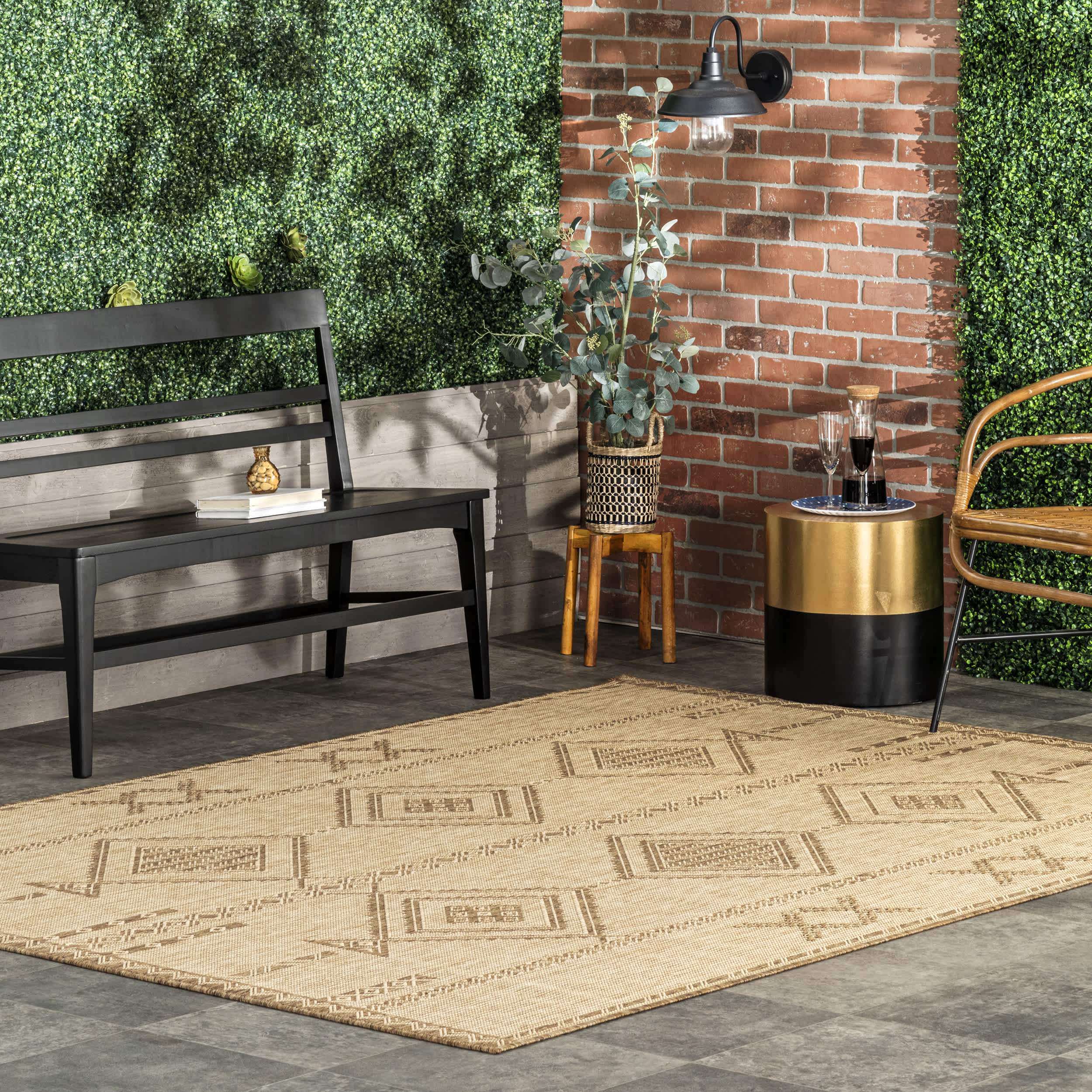 Aria Tribal Transitional Indoor/Outdoor Area Rug - Image 11