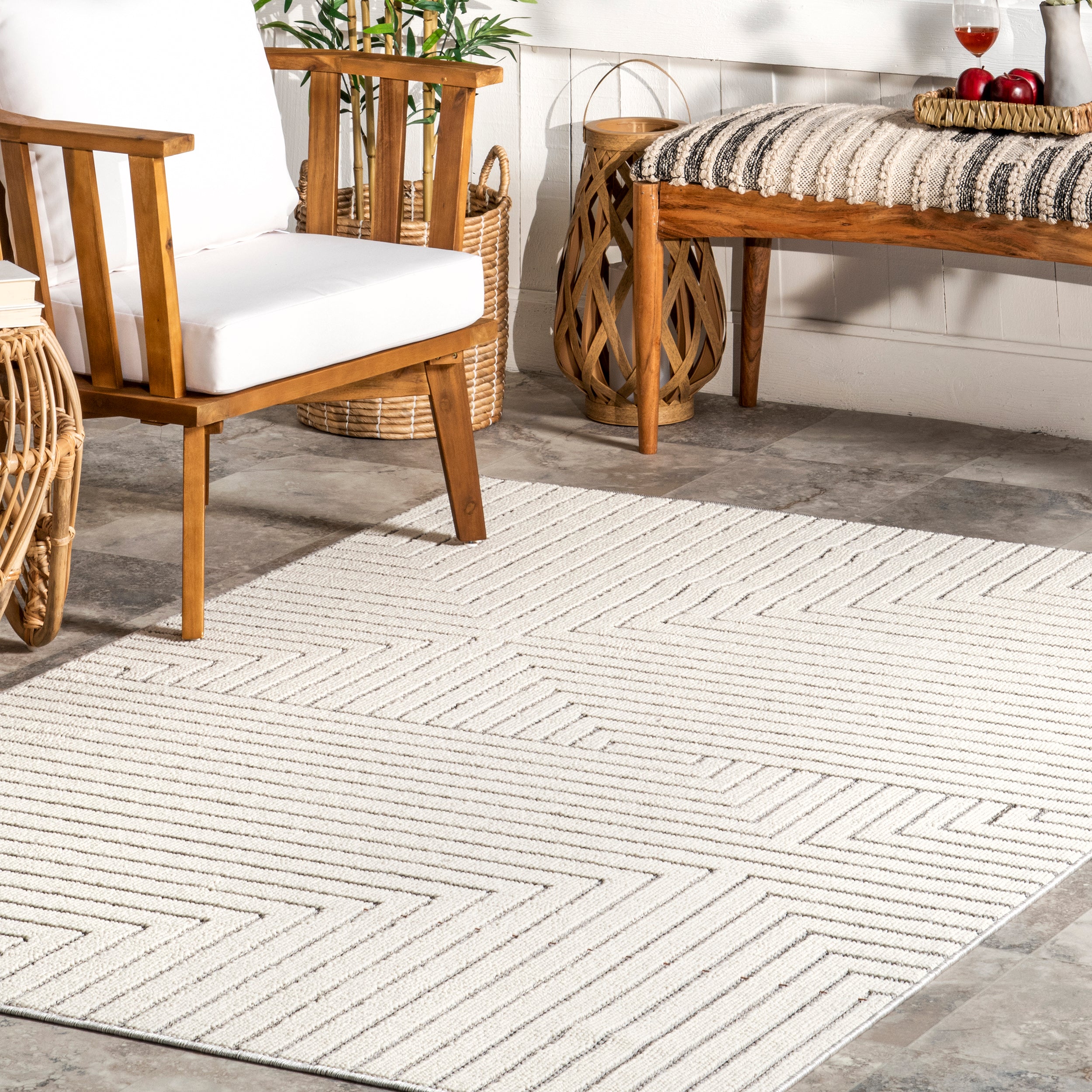 Klara Transitional Indoor/Outdoor Area Rug - Image 9