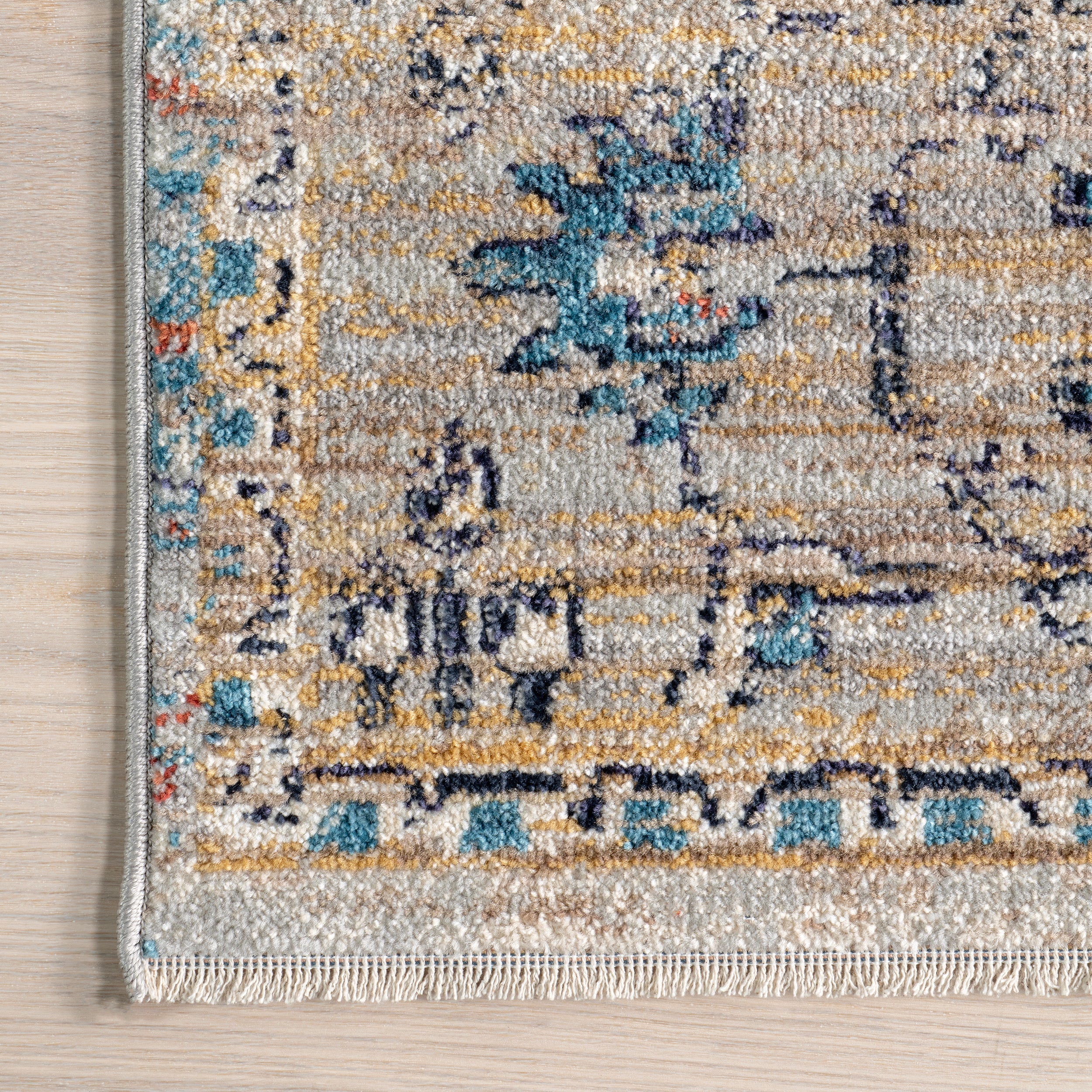 Marley Traditional Medallion Fringe Area Rug - Image 15