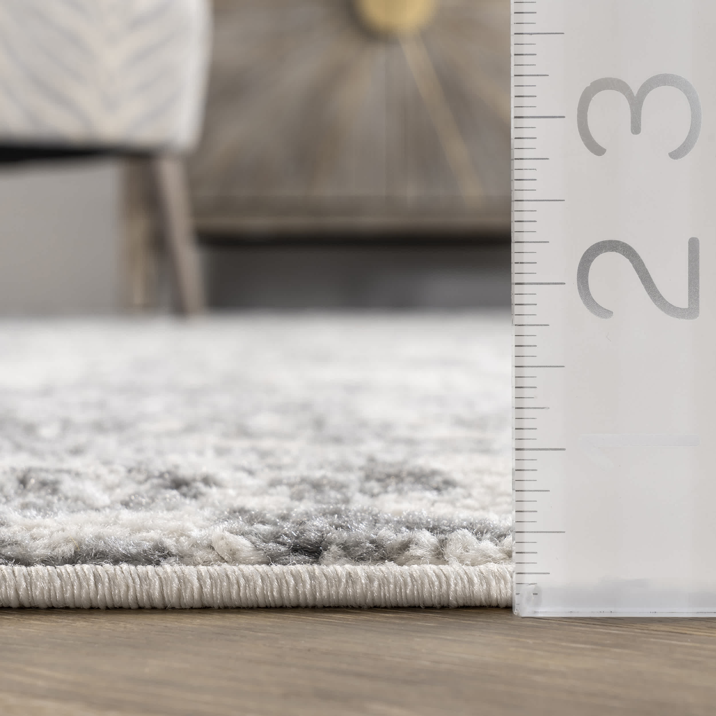 Floral Damask Rosemary Area Rug - Image 3
