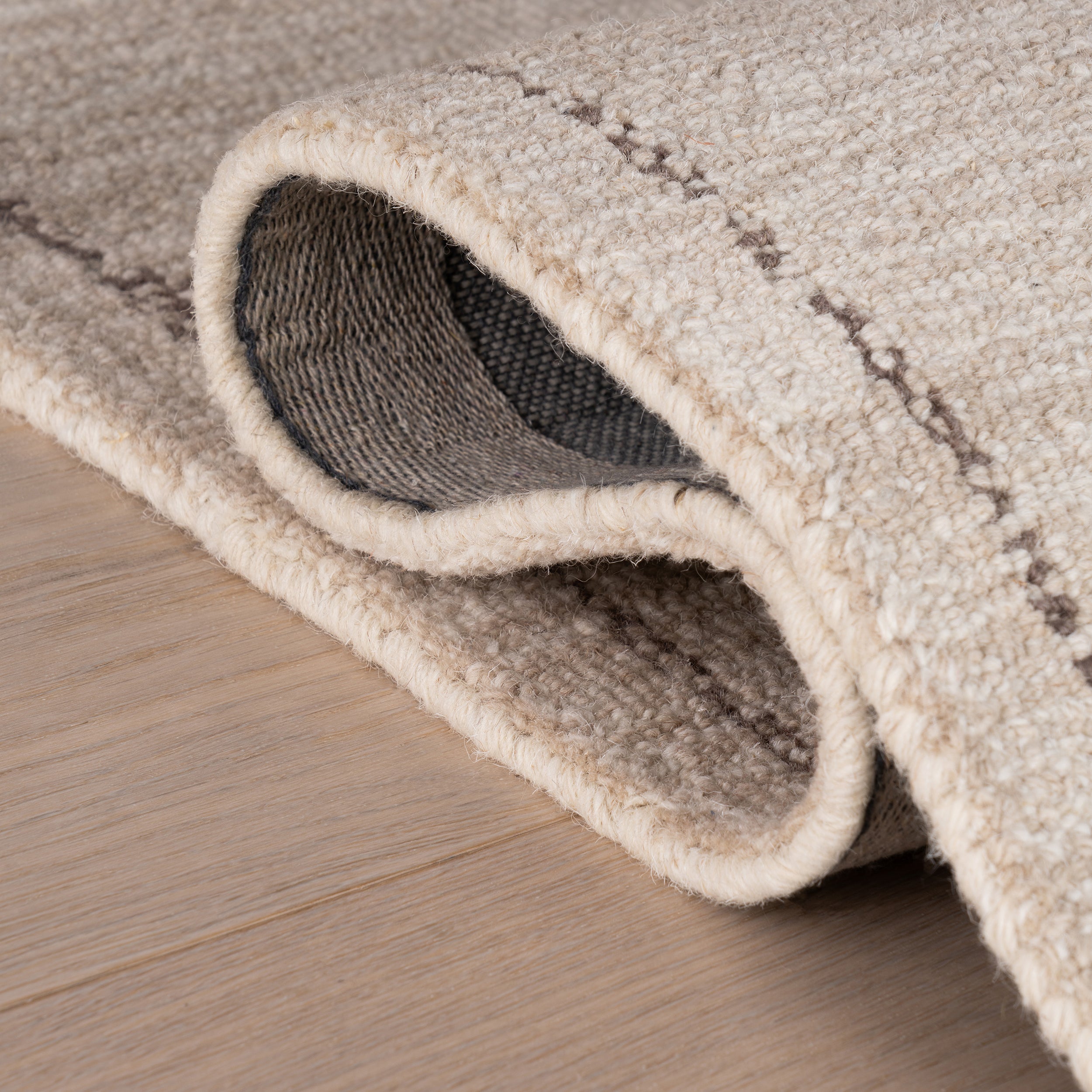 Renavea Abstract Bohemian Wool Area Rug - Image 11
