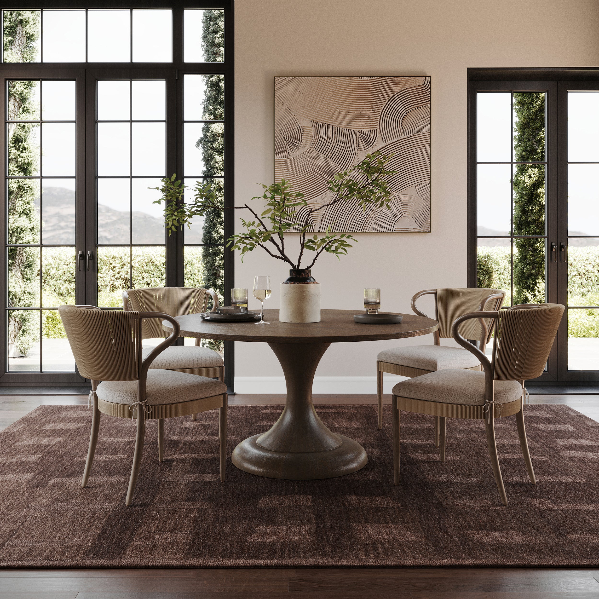 Nuloom Mireille Lune Solid Wool Rug - Image 9