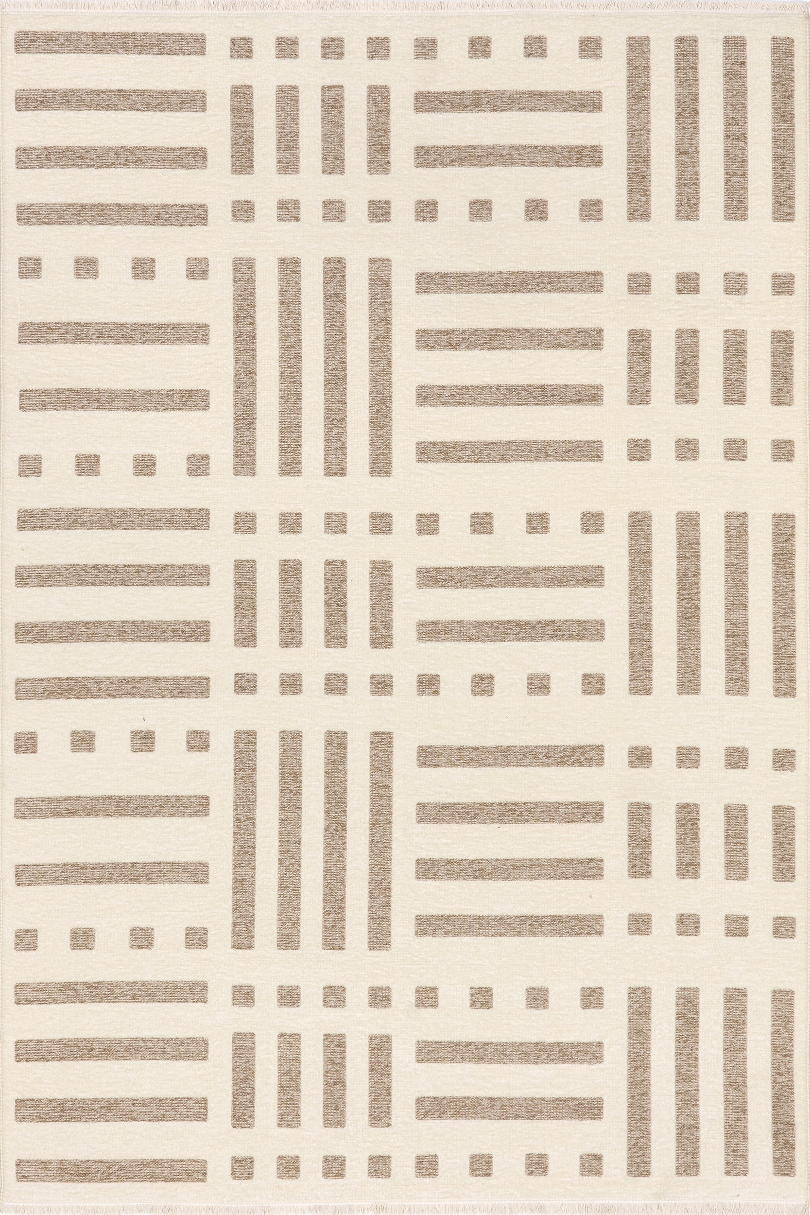 Mina Modern Stripes Reversible Machine Washable Area Rug - Image 10