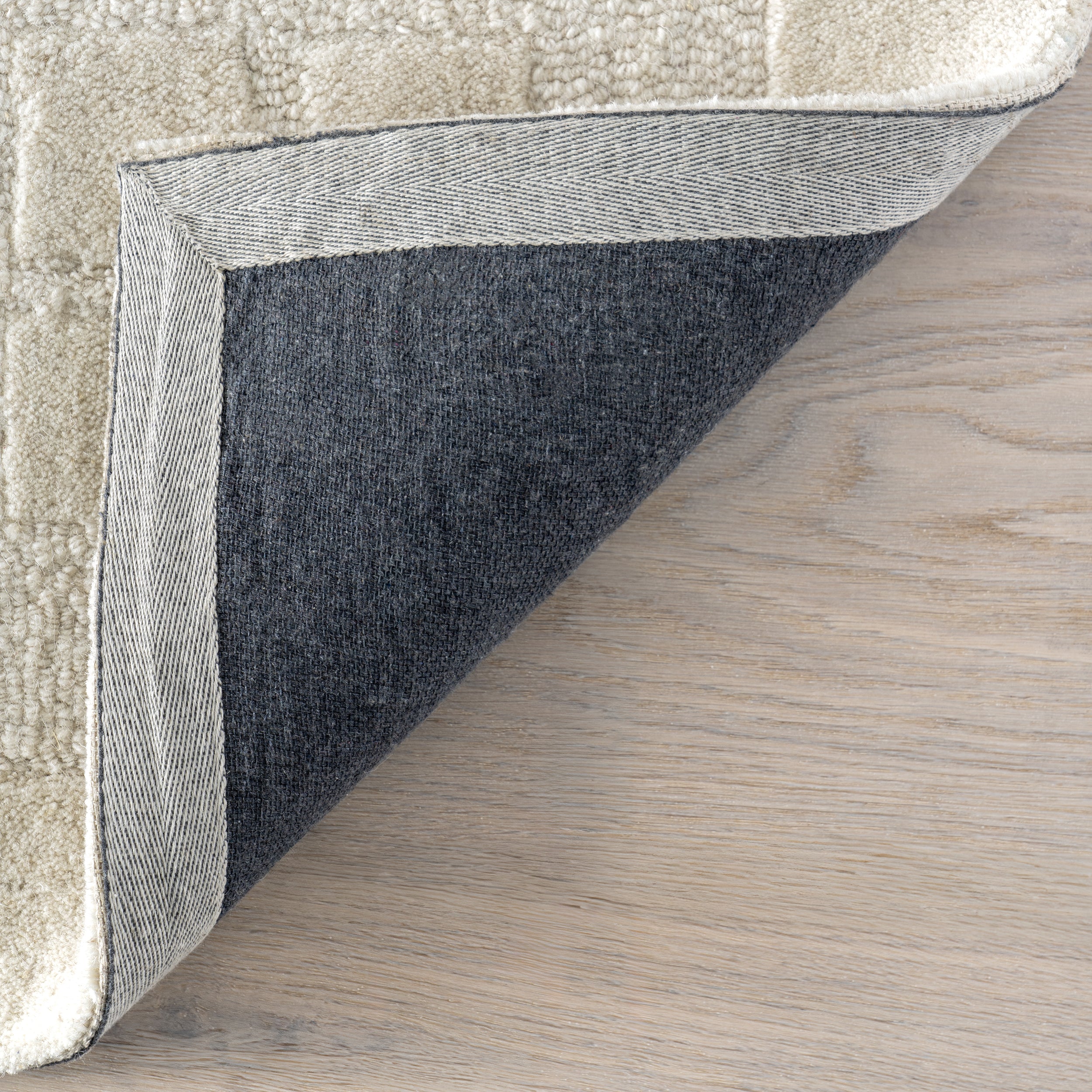 Fritz Checkered Wool Area Rug - Image 8
