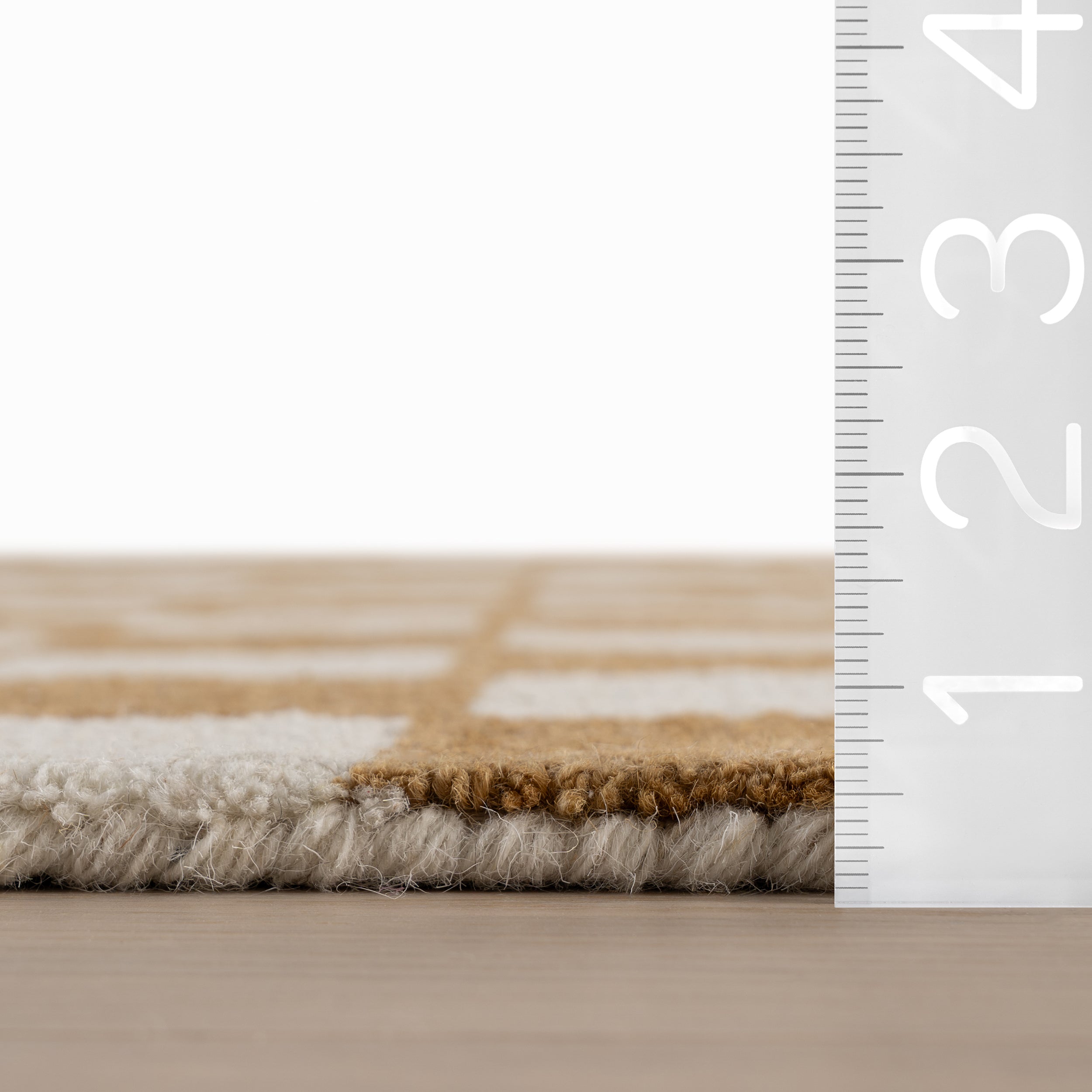 Nuloom Quinarae Checkered Wool-Blend Rug - Image 3