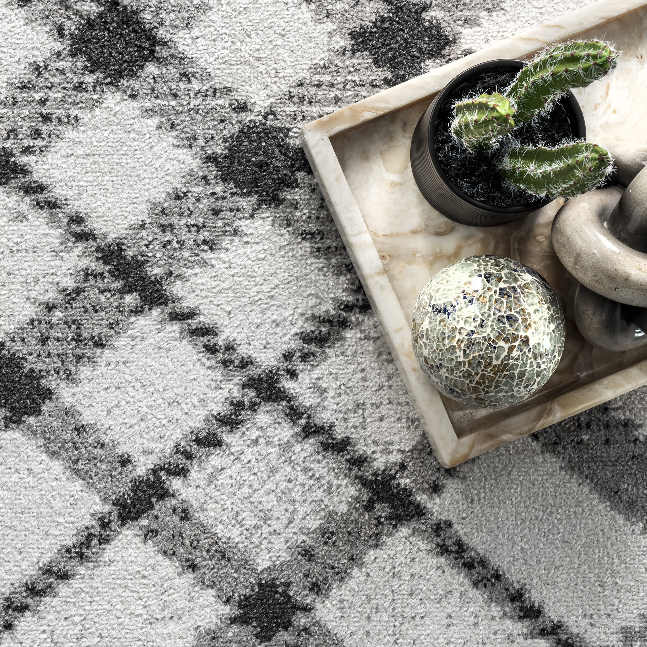 Linda Plaid Washable Area Rug - Image 6
