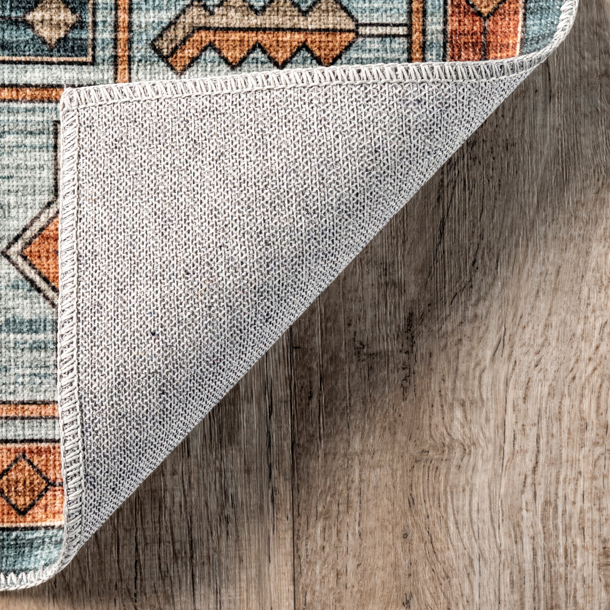 Heidy Vintage Traditional Machine Washable Area Rug - Image 7