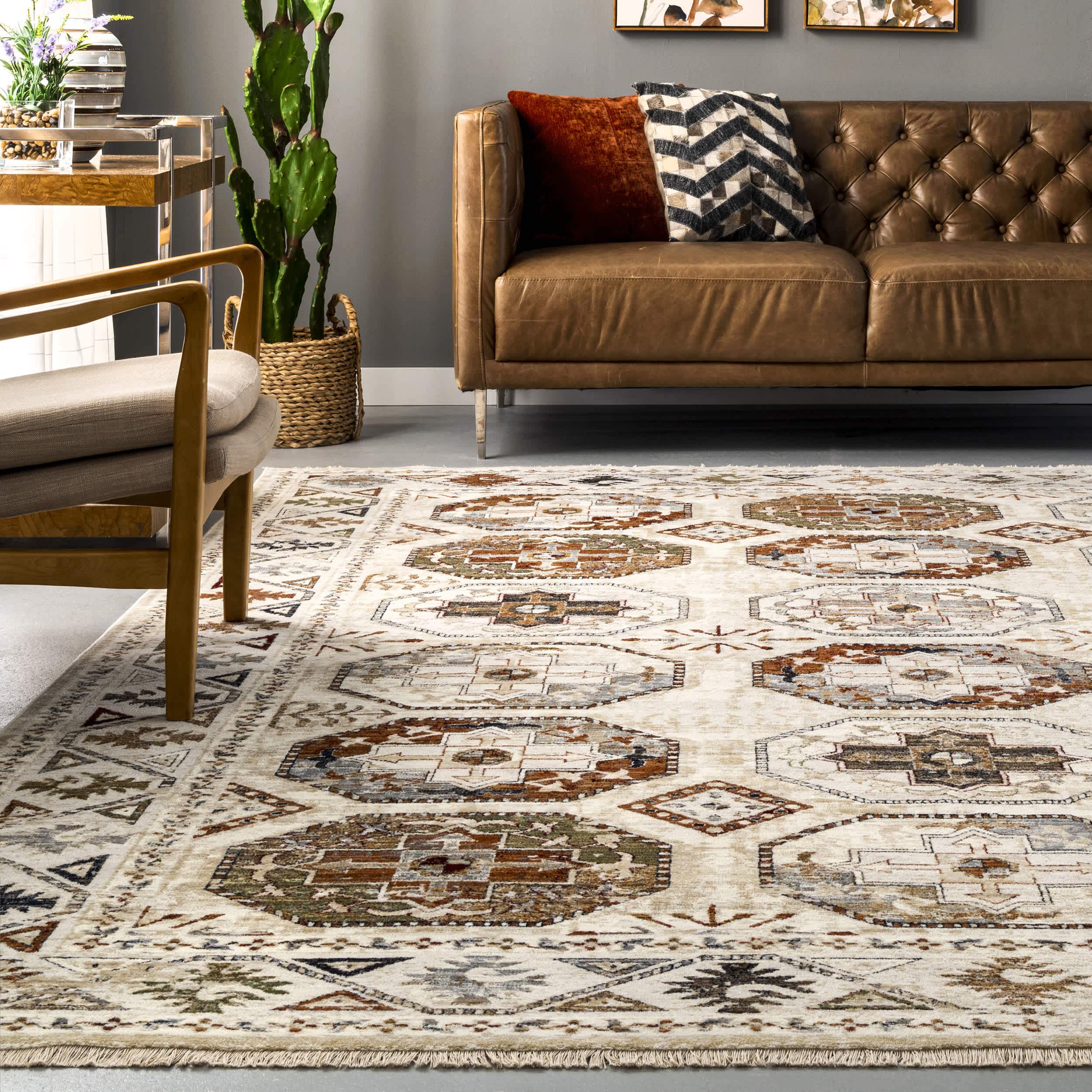 Astrid Traditional Motif Fringe Area Rug - Image 8