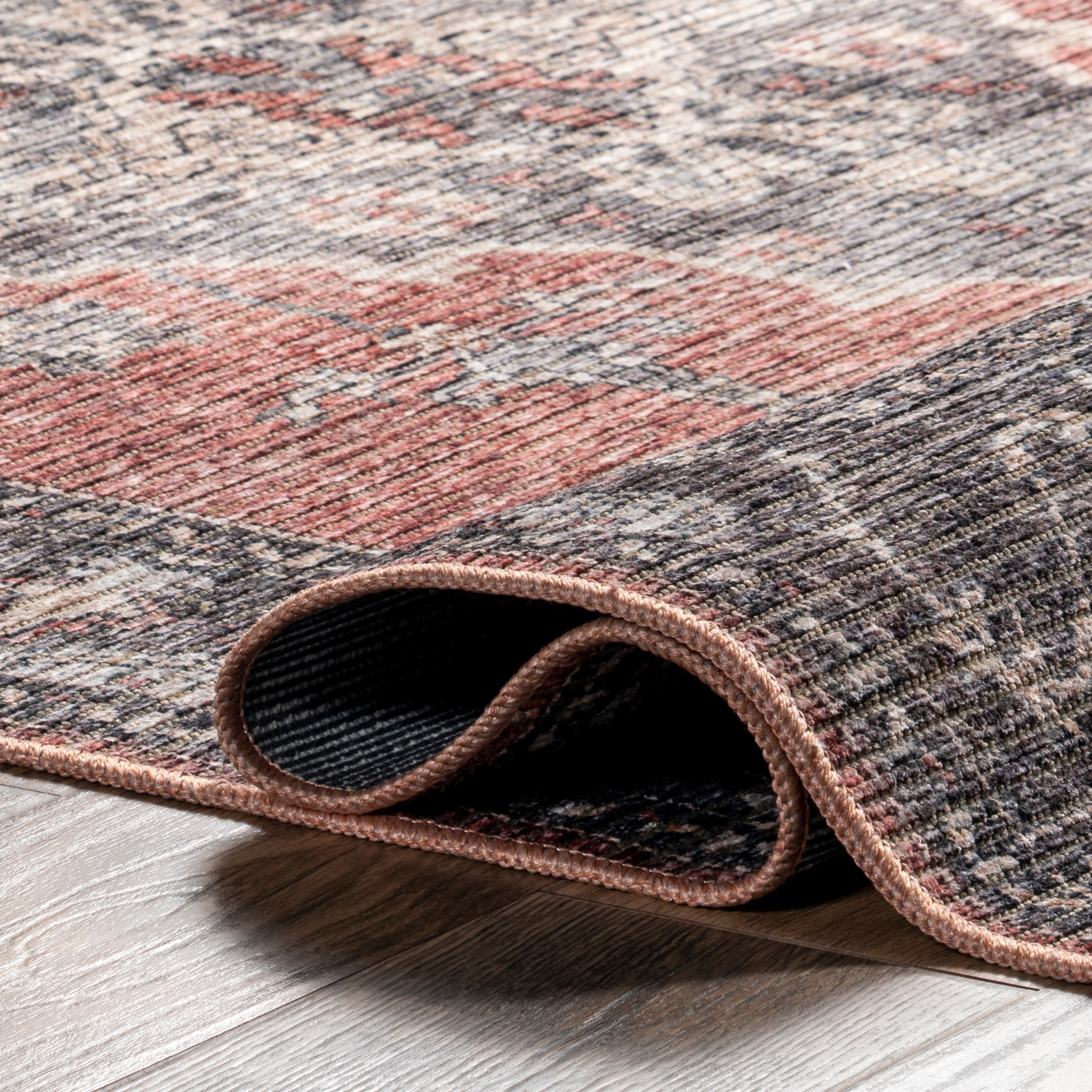 Wild Orchid Machine Washable Area Rug - Image 18