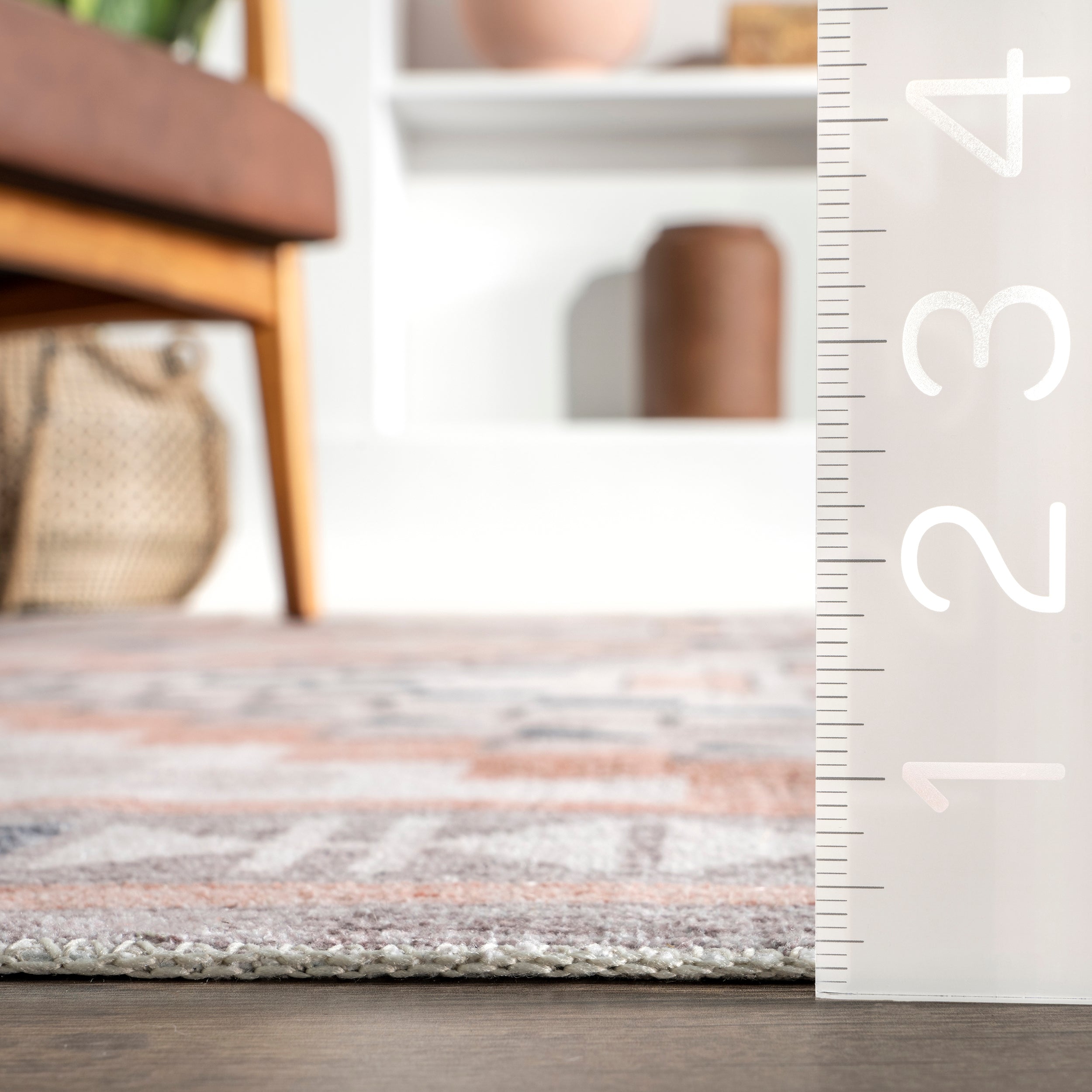 Calli SplashGuard Southwestern Machine Washable Area Rug - Image 12