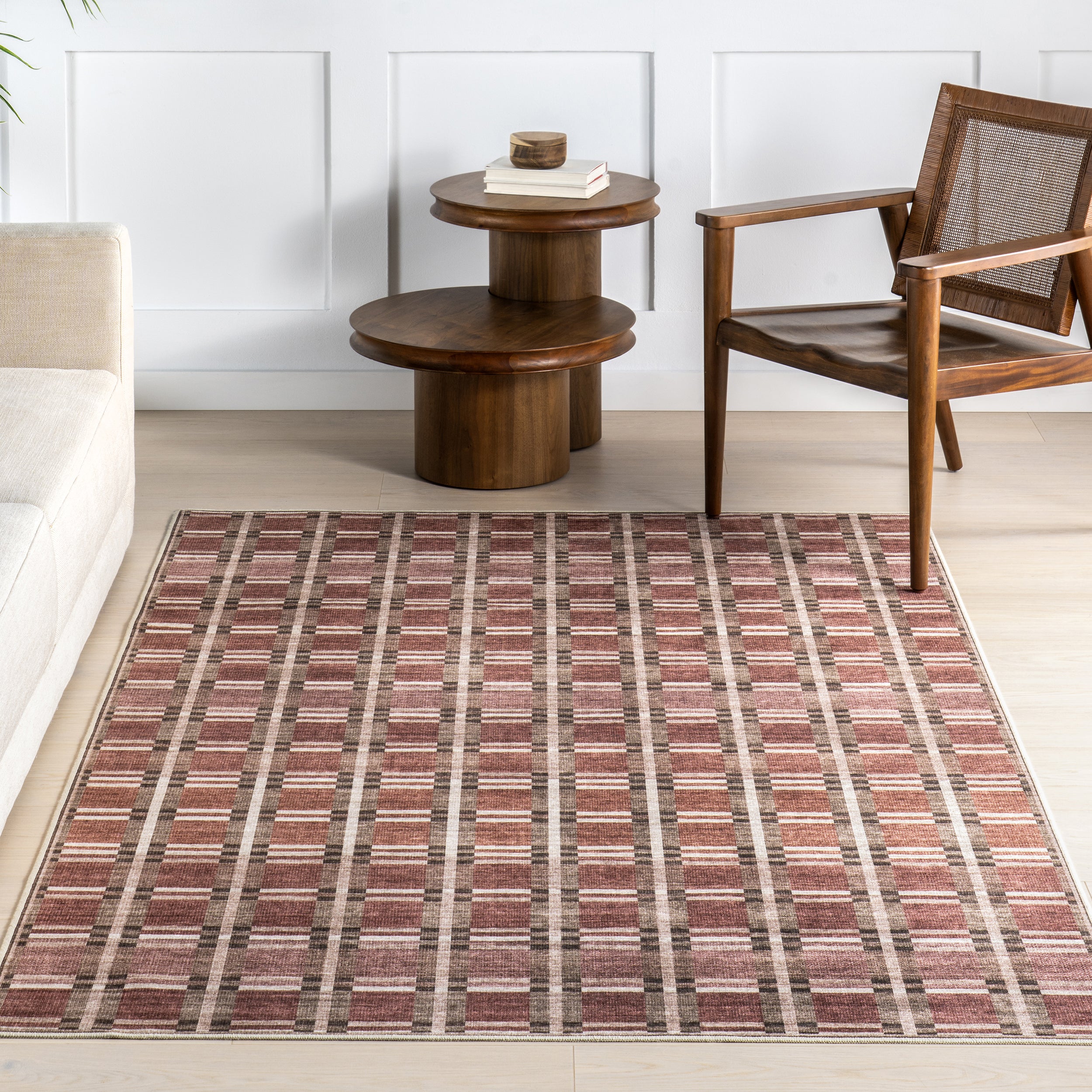 Nuloom Uzma Plaid Area Rug - Image 9