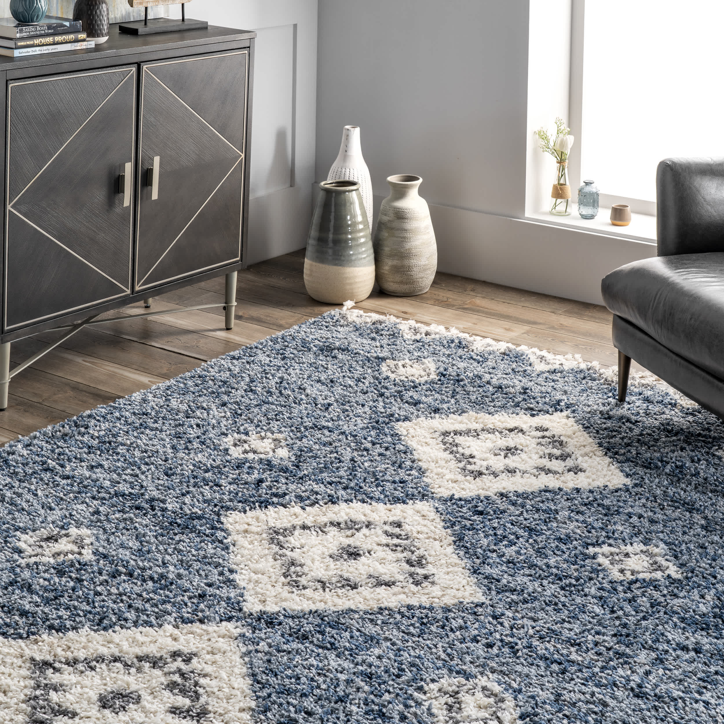 Transitional Regina Shag Area Rug - Image 9