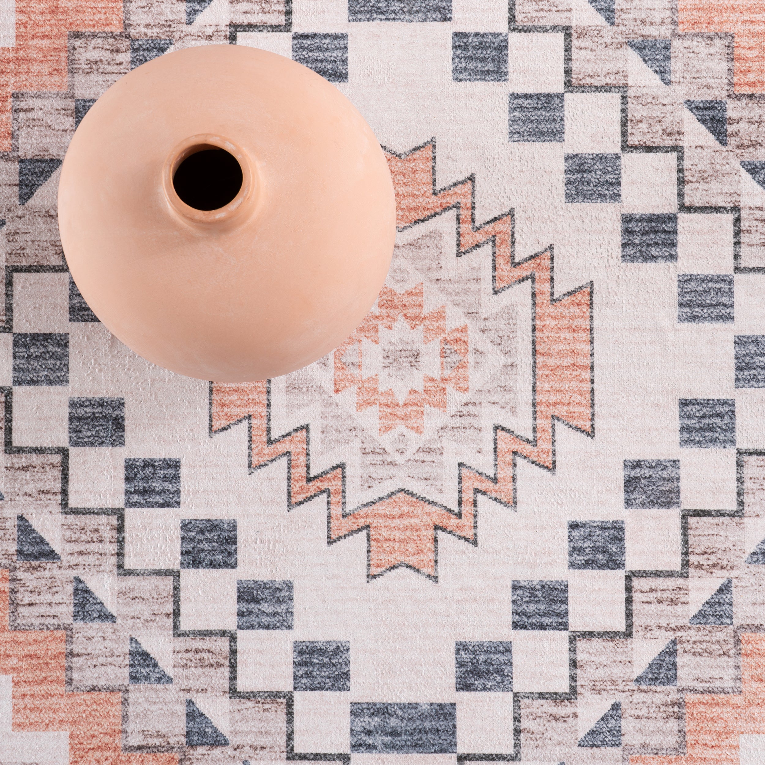 Calli SplashGuard Southwestern Machine Washable Area Rug - Image 16